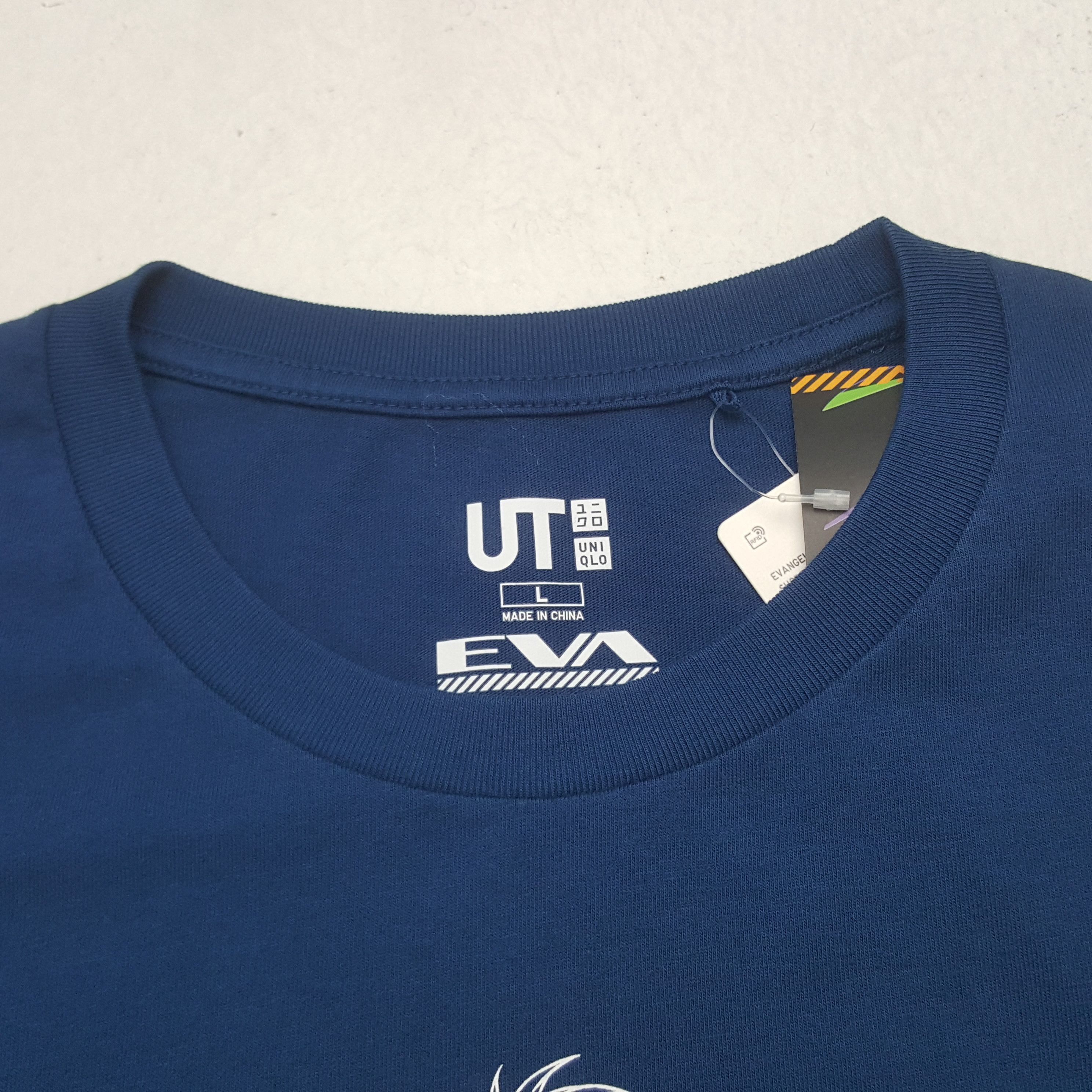 Anime Vintage Neon Genesis Evangelion Japanese Anime Tshirt RR1 Size US L / EU 52-54 / 3 - 5 Thumbnail