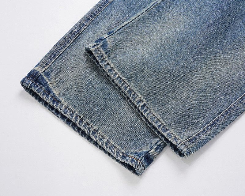 Jean High street washed loose wide-leg classic jeans jeans Size US 34 / EU 50 - 4 Thumbnail