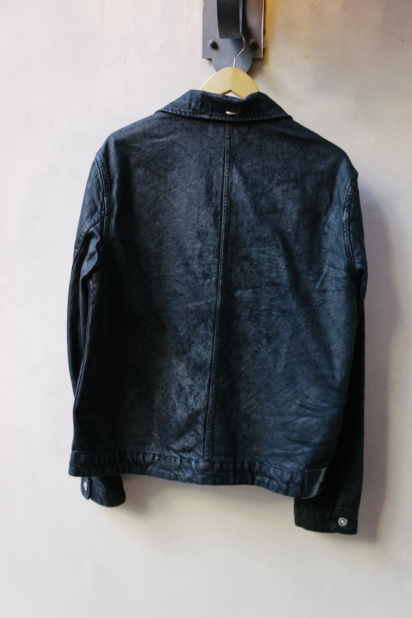 Our Legacy Our Legacy Rebirth Jacket - Black Waxed Size US M / EU 48-50 / 2 - 2 Thumbnail