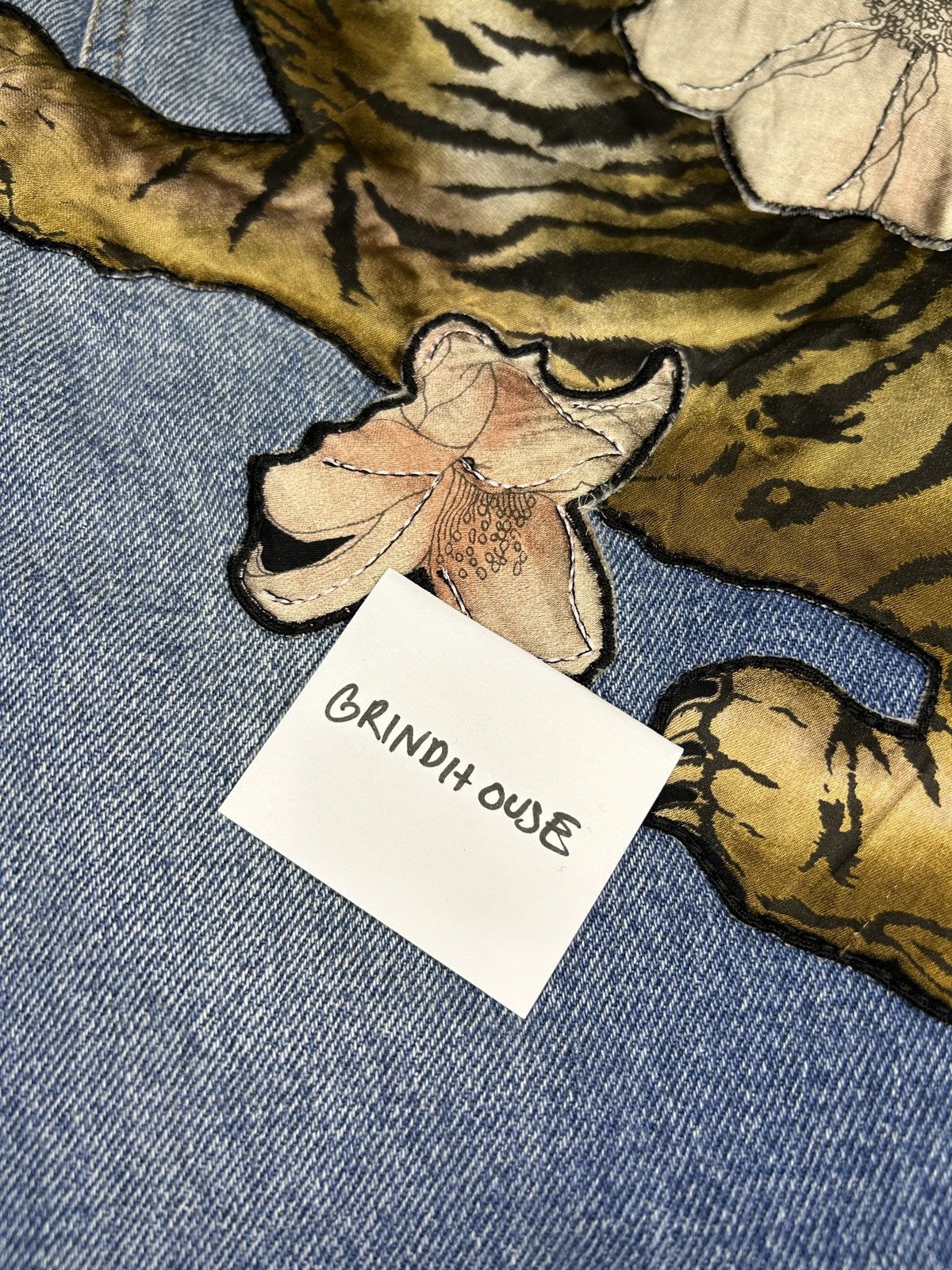 Chloe F/W 03 Tiger Denim Size 25" / US 0 / IT 36 - 12 Thumbnail