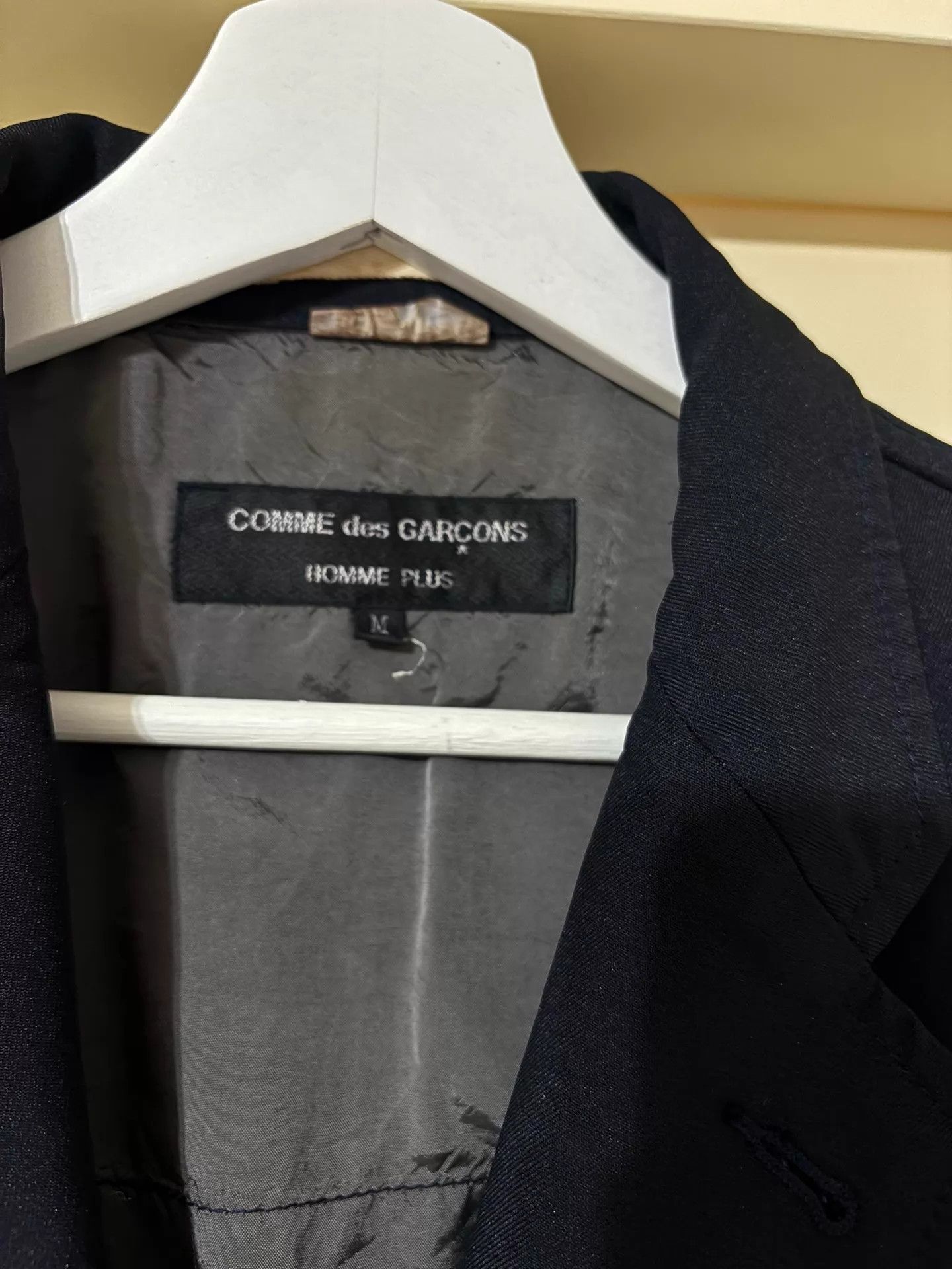 Comme des Garcons CDG Homme Plus AW13 Napped Structured Overcoat M Size US M / EU 48-50 / 2 - 6 Thumbnail