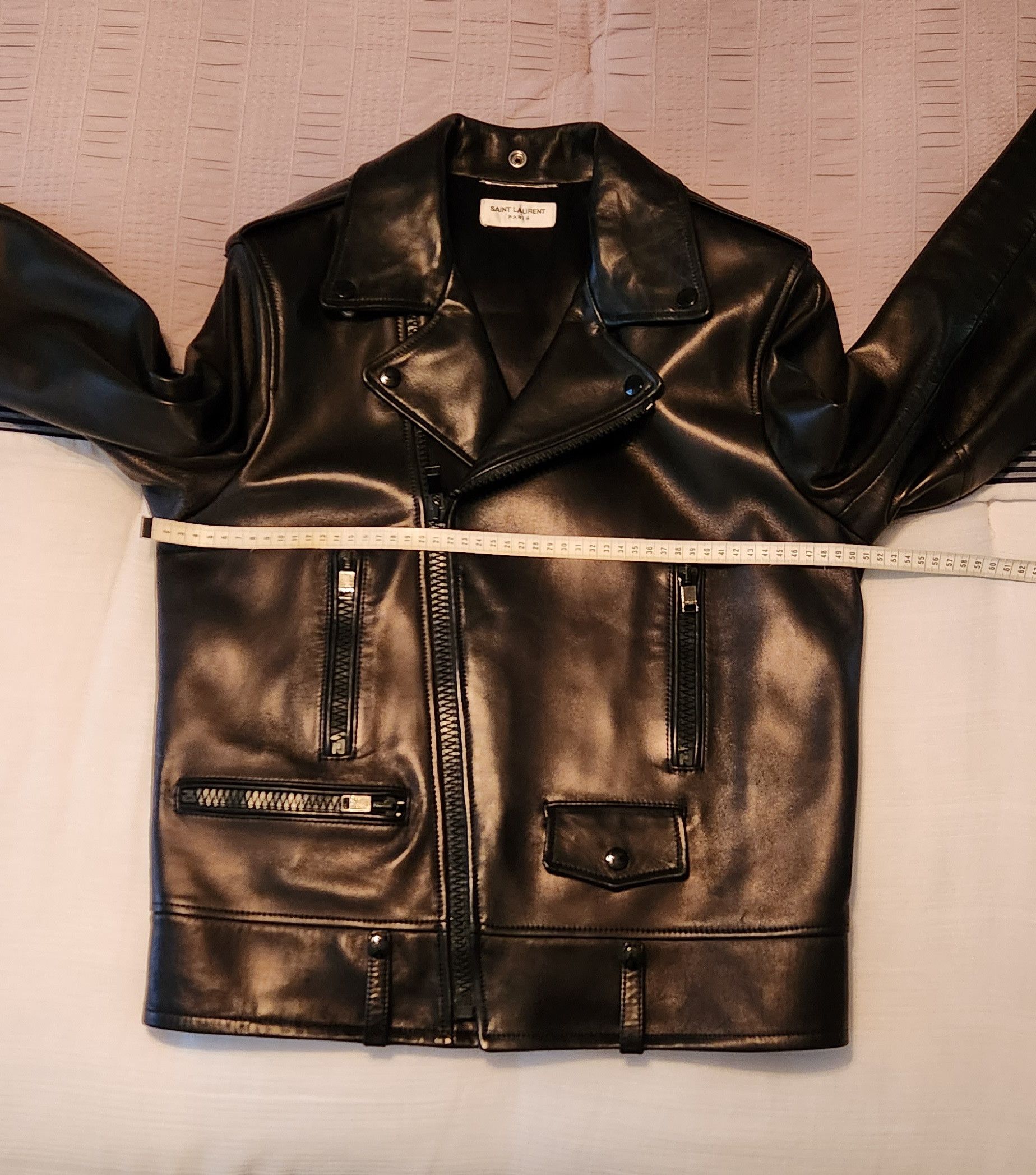 Saint Laurent Paris Saint Laurent Paris L01 Leather Biker Size US M / EU 48-50 / 2 - 14 Thumbnail