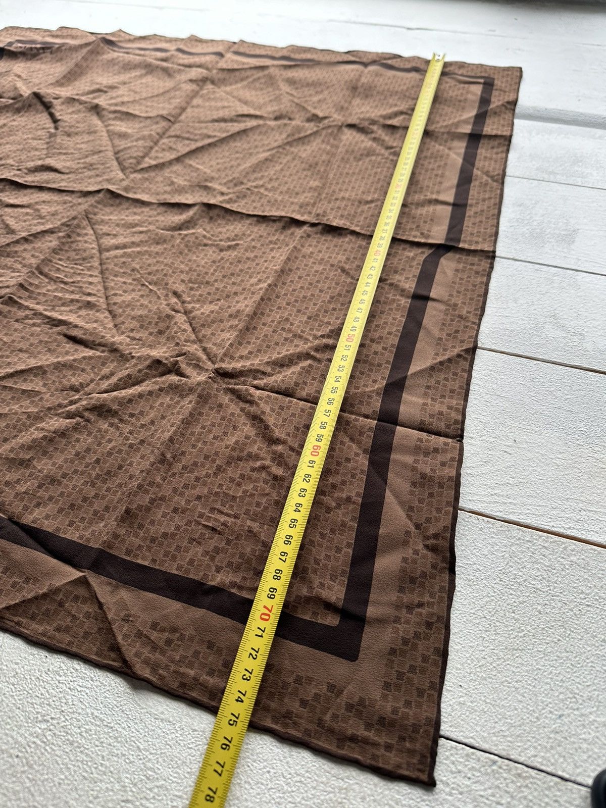 Lanvin × Vintage 🚨90s LANVIN silk scarf bandana handkerchief VERY RARE Size ONE SIZE - 11 Thumbnail