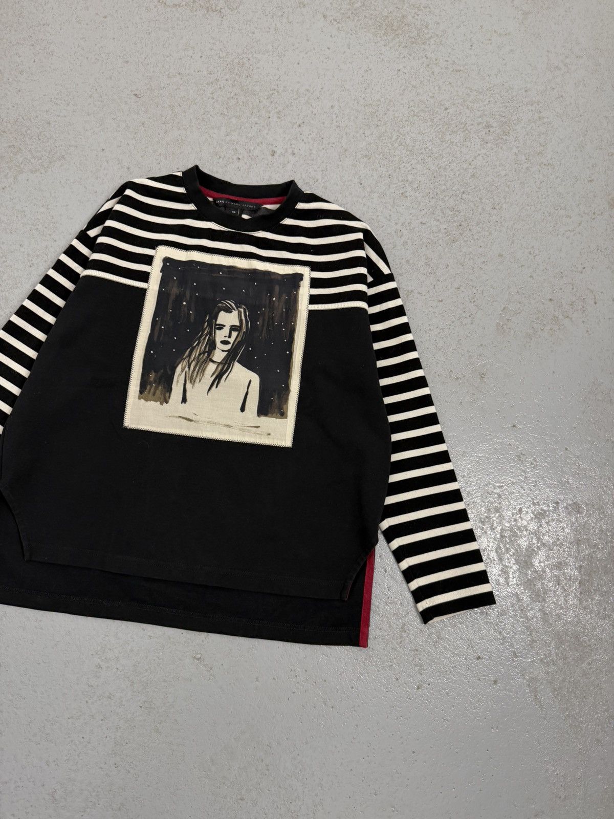 Marc by Marc Jacobs Marc By Marc Jacobs Monochrome Dreamy Rhea Sweatshirt Size XS / US 0-2 / IT 36-38 - 2 Thumbnail