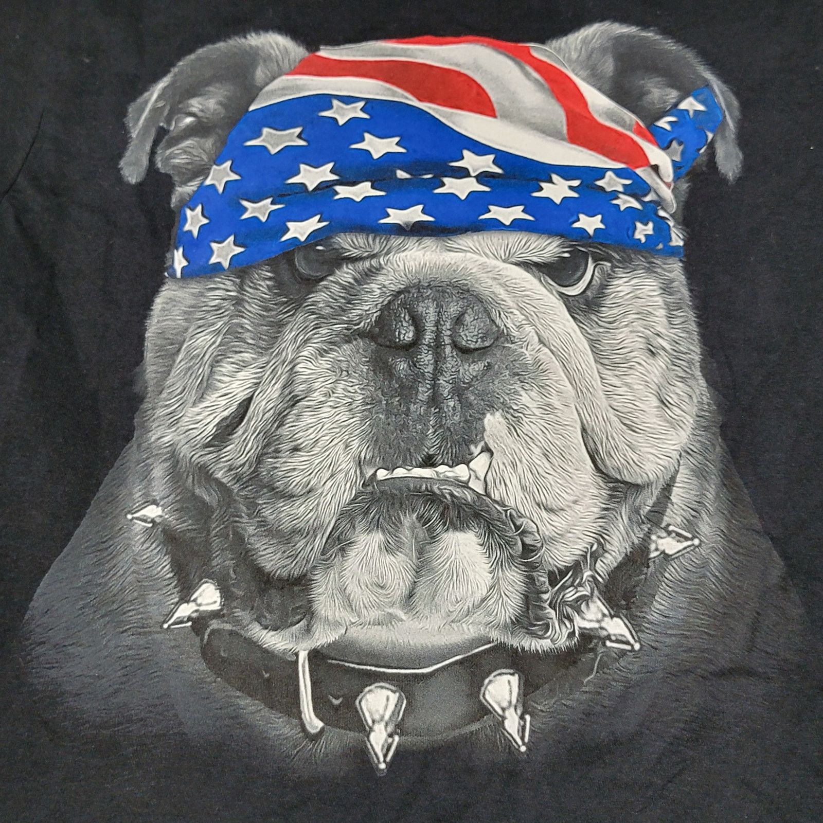 Other Spirit Of America Unisex Tee Bandana Bulldog - Medium NWT Size M / US 6-8 / IT 42-44 - 2 Thumbnail
