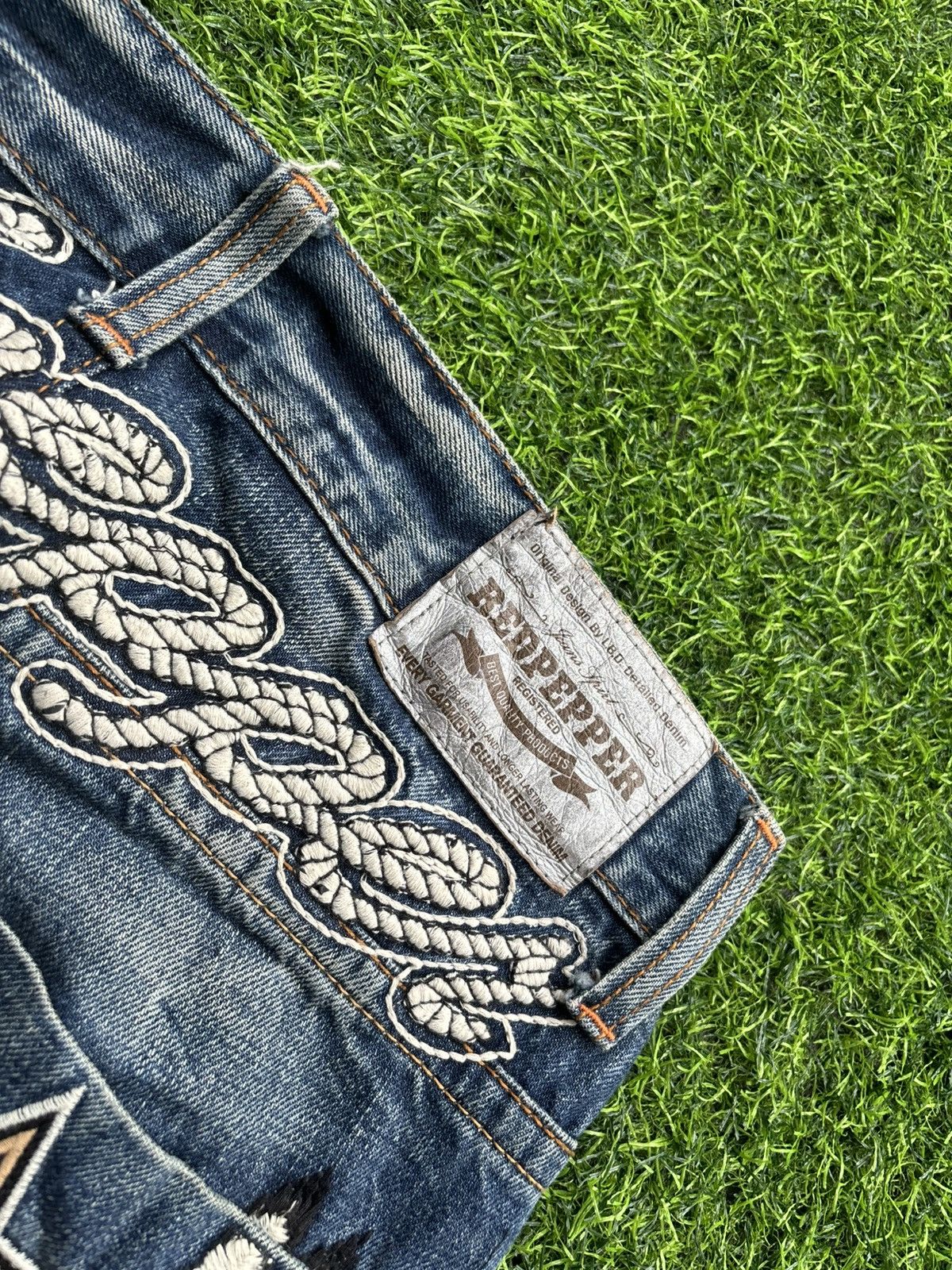 Tornado Mart Y2k Red Pepper Ifsixwasnine Punk Style Jeans Size US 31 - 11 Thumbnail