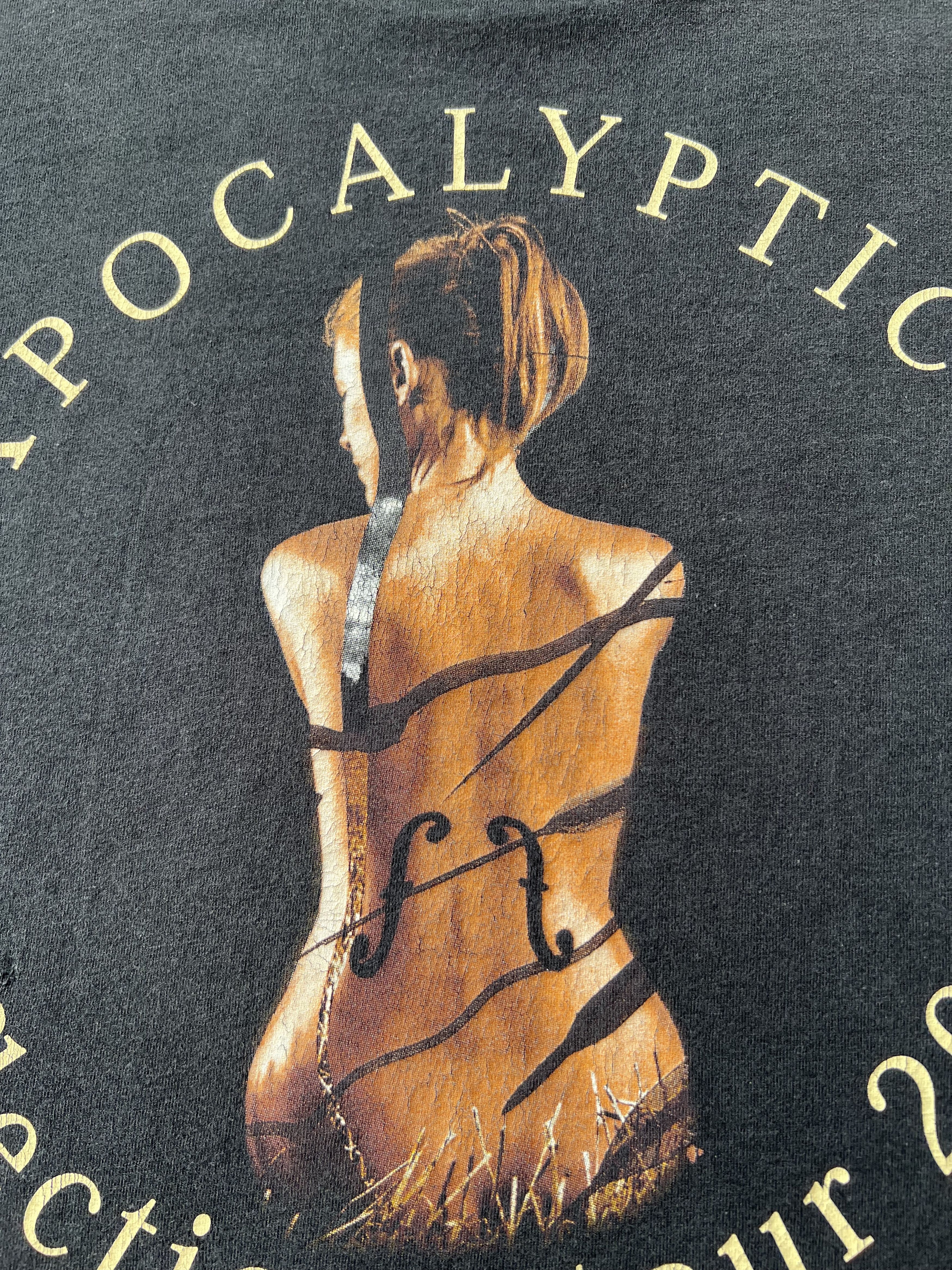 Band Tees Vintage 2003 Apocalyptica Reflection Tour Girl Black T-shirt Size US L / EU 52-54 / 3 - 11 Thumbnail