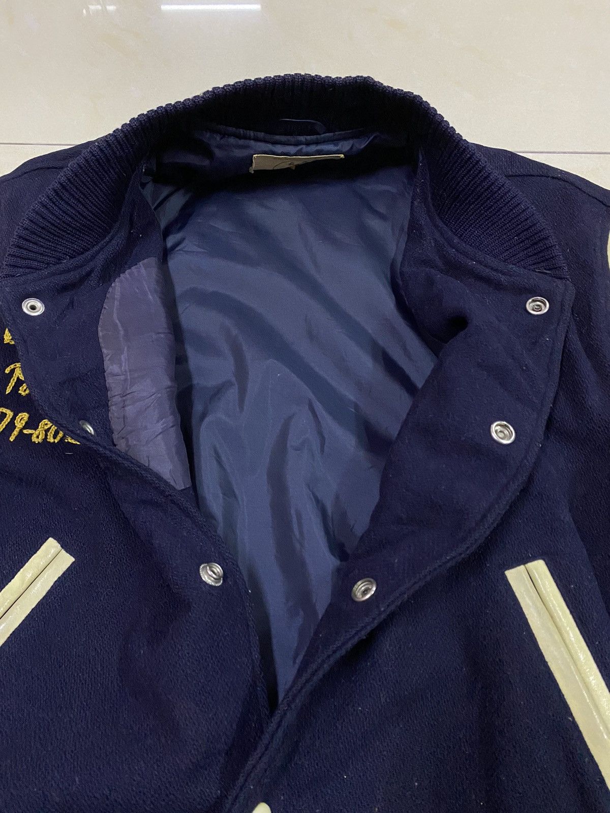 Japanese Brand × Vintage Vintage 79-80s Palisades Dolphins Varsity Jacket Size US S / EU 44-46 / 1 - 6 Thumbnail