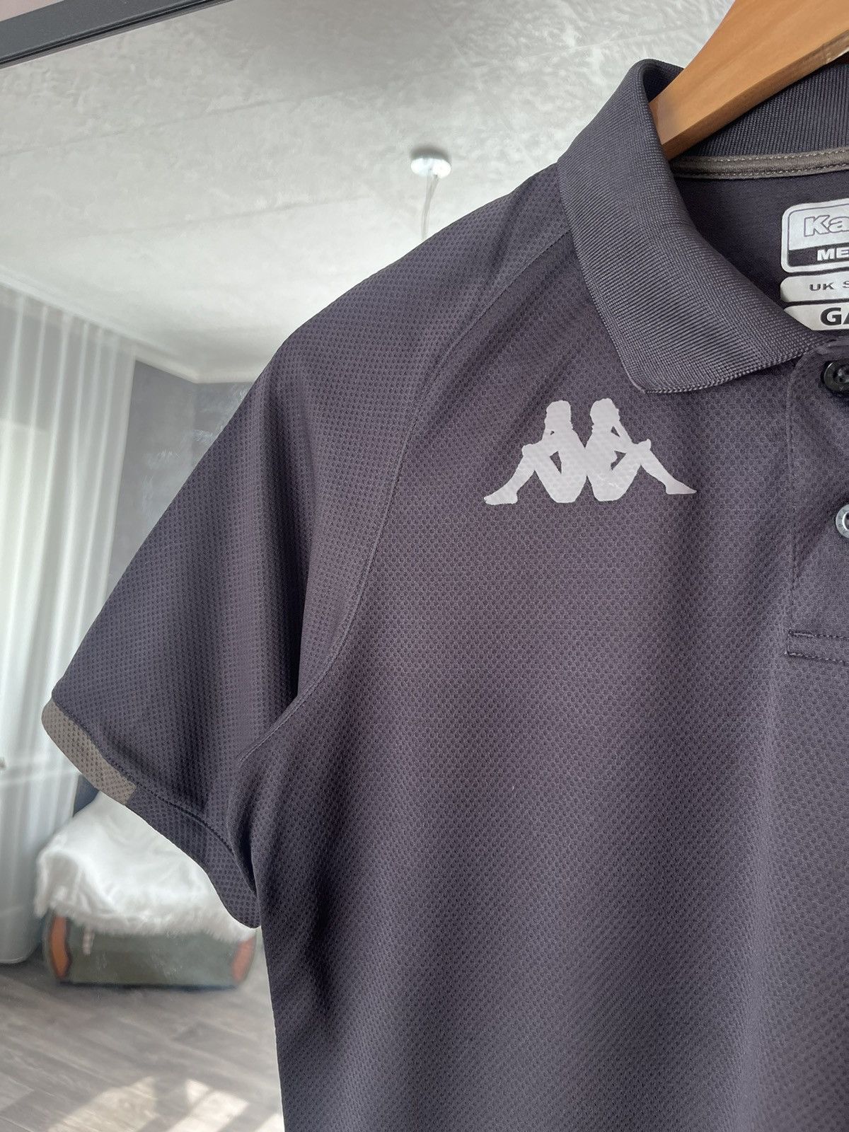 Kappa KAPPA LEEDS UNITED GREY POLO JERSEY SHIRT SIZE SMALL S Size US S / EU 44-46 / 1 - 6 Thumbnail