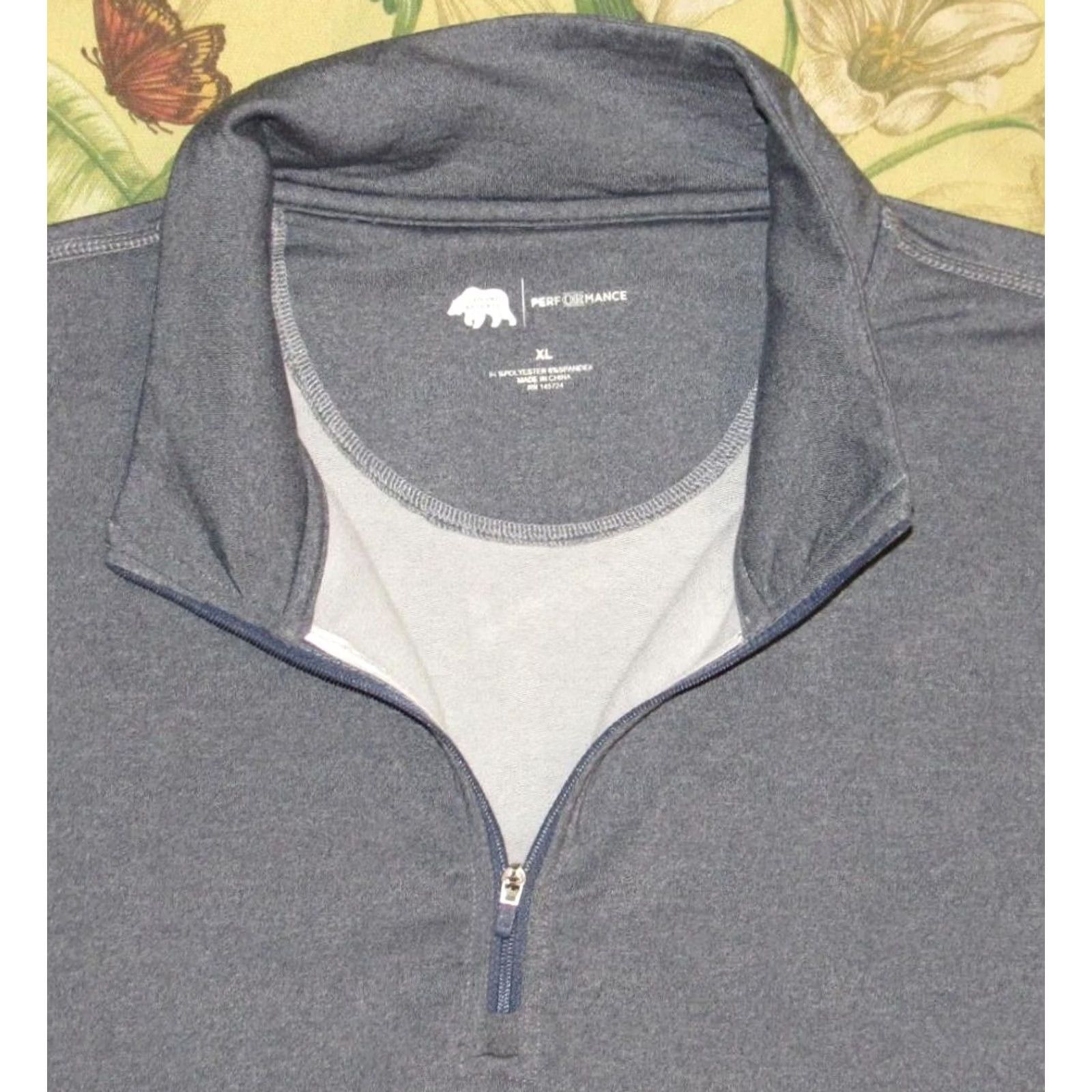 Vintage ONWARD RESERVE Blue Performance Quarter Zip Sweater XL Mens Shirt Size US L / EU 52-54 / 3 - 2 Thumbnail
