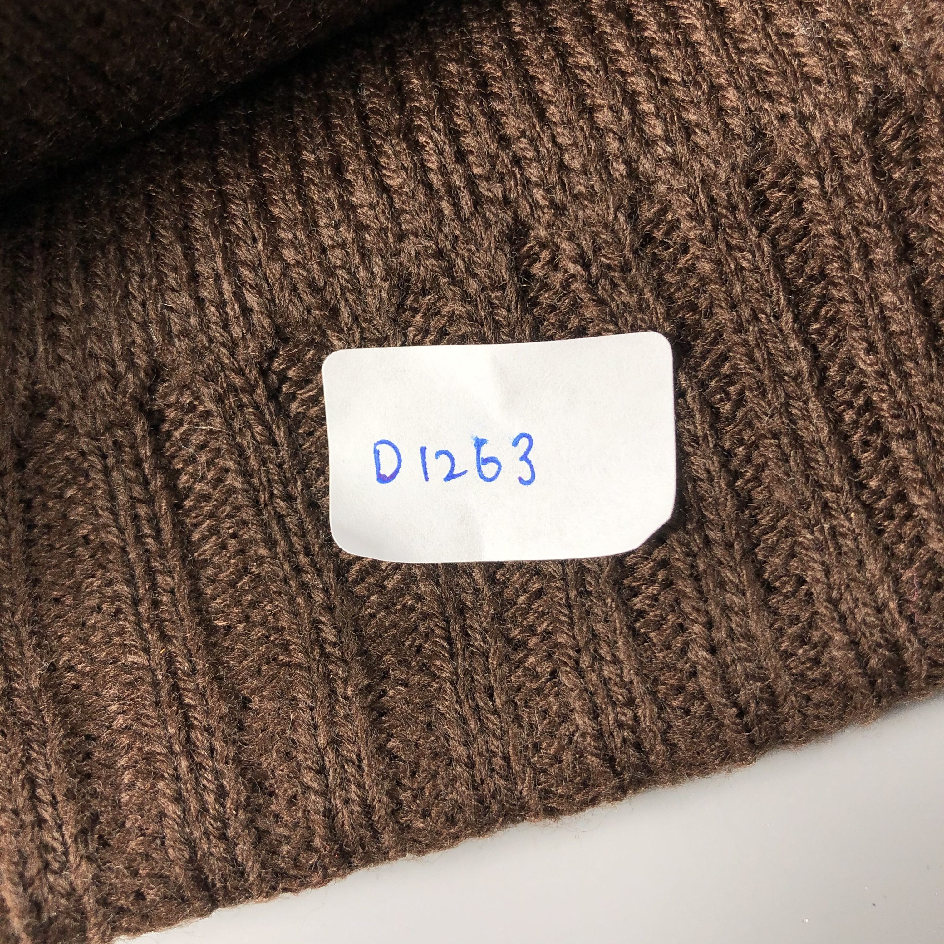 Japanese Brand × Vintage Japanese Brand Brown PomPom Beanie Snow Hat Snow Cap -D1263 Size ONE SIZE - 6 Thumbnail
