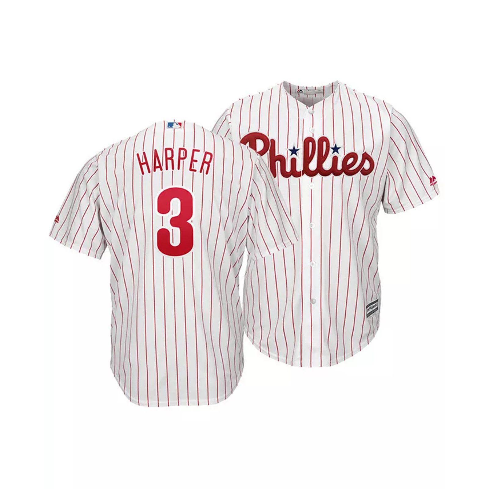 Majestic Philadelphia Phillies Bryce Harper Jersey Sz 2XL Majestic Size US XXL / EU 58 / 5 - 8 Thumbnail