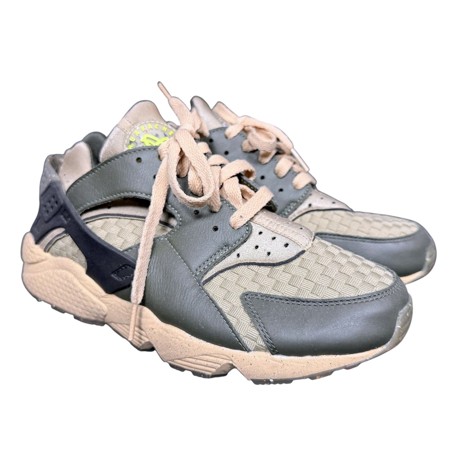 Nike Nike Men 8.5 Air Huarache Crater Premium Cargo Khaki Running Size US 8.5 / EU 41-42 - 7 Thumbnail