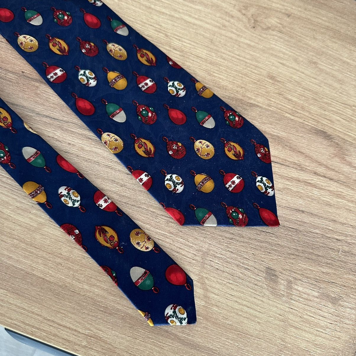 Lanvin Luxury Lanvin Tie Silk New Years Old Money Y2K 00s Italy Size ONE SIZE - 6 Thumbnail