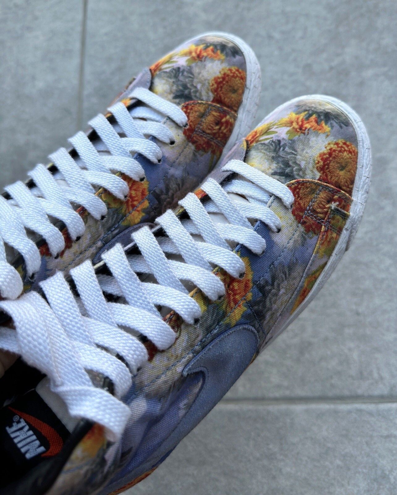 Nike Nike Blazer Mid Floral Pack Rare Chicago Mens US-10 Size US 10 / EU 43 - 6 Thumbnail