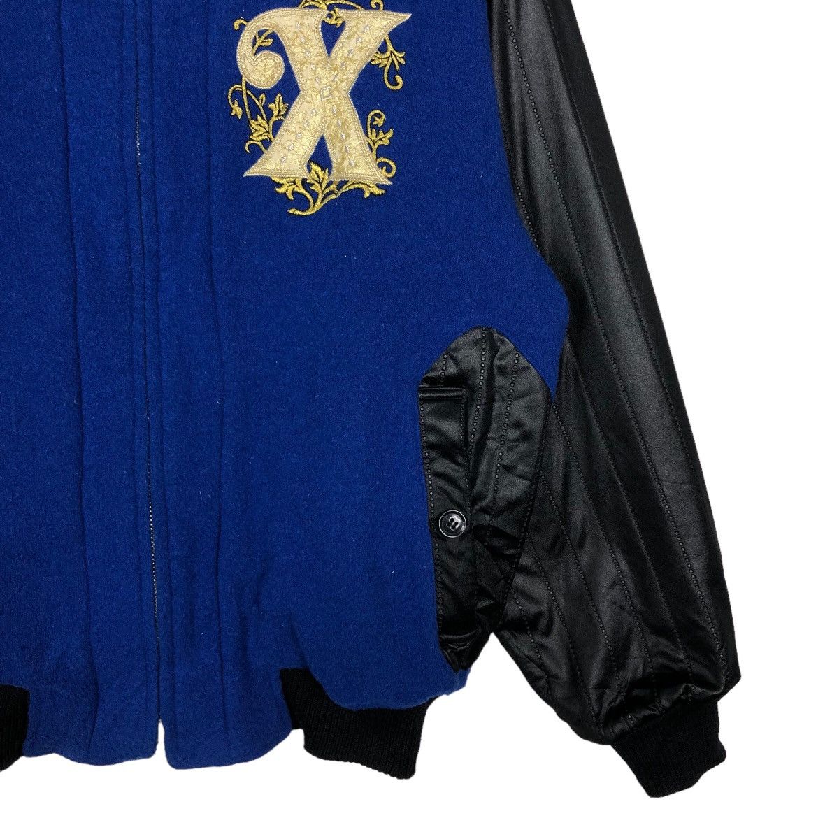 Hysteric Glamour 🔥Rare Vintage Varsity Bomber Jacket Xenos Big LogoSpell Out Size US L / EU 52-54 / 3 - 4 Thumbnail