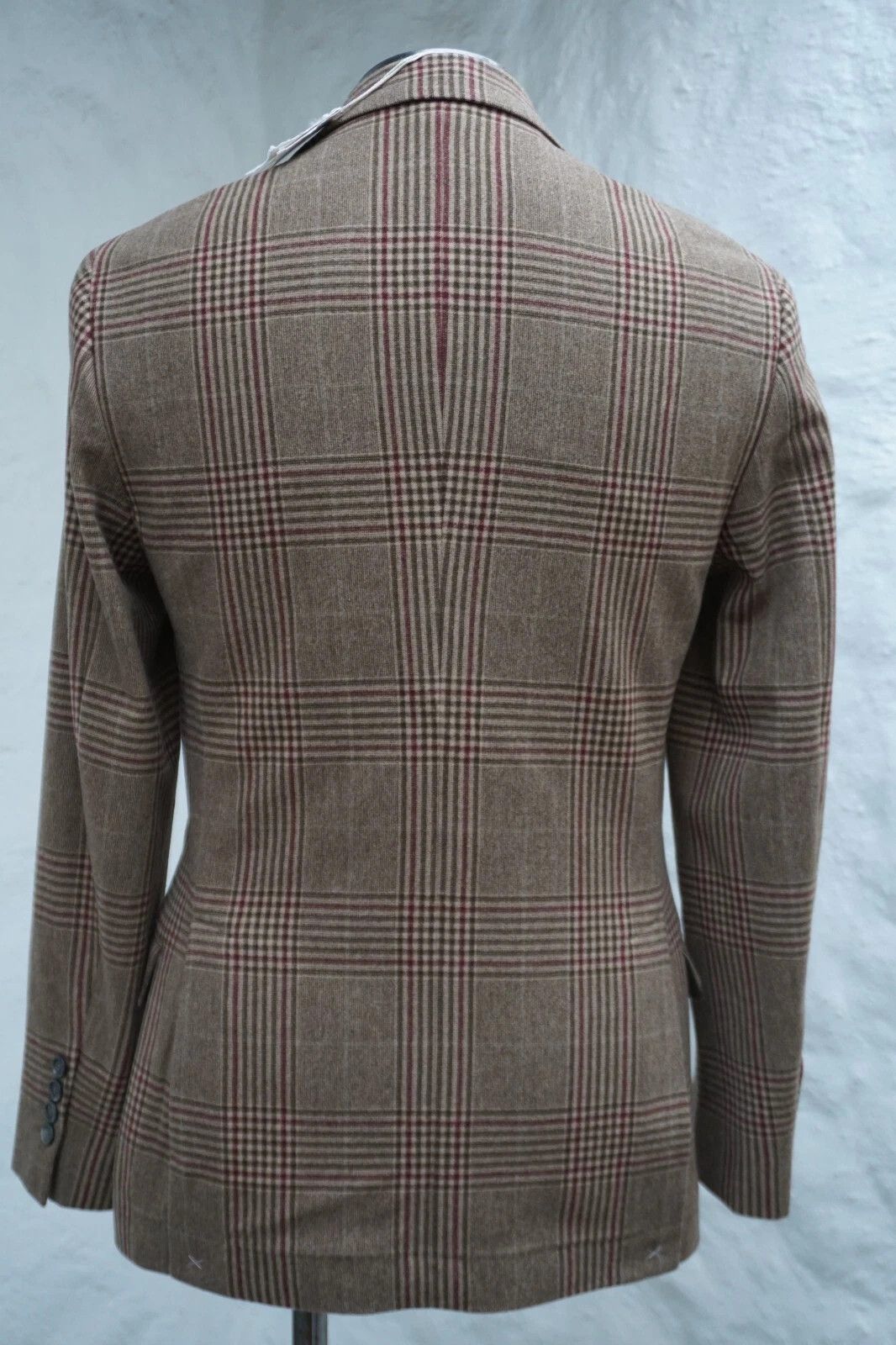 Brunello Cucinelli New Brunello Cucinenlli Wool Sport Coat US 46 EU 36 Size 46R - 3 Thumbnail