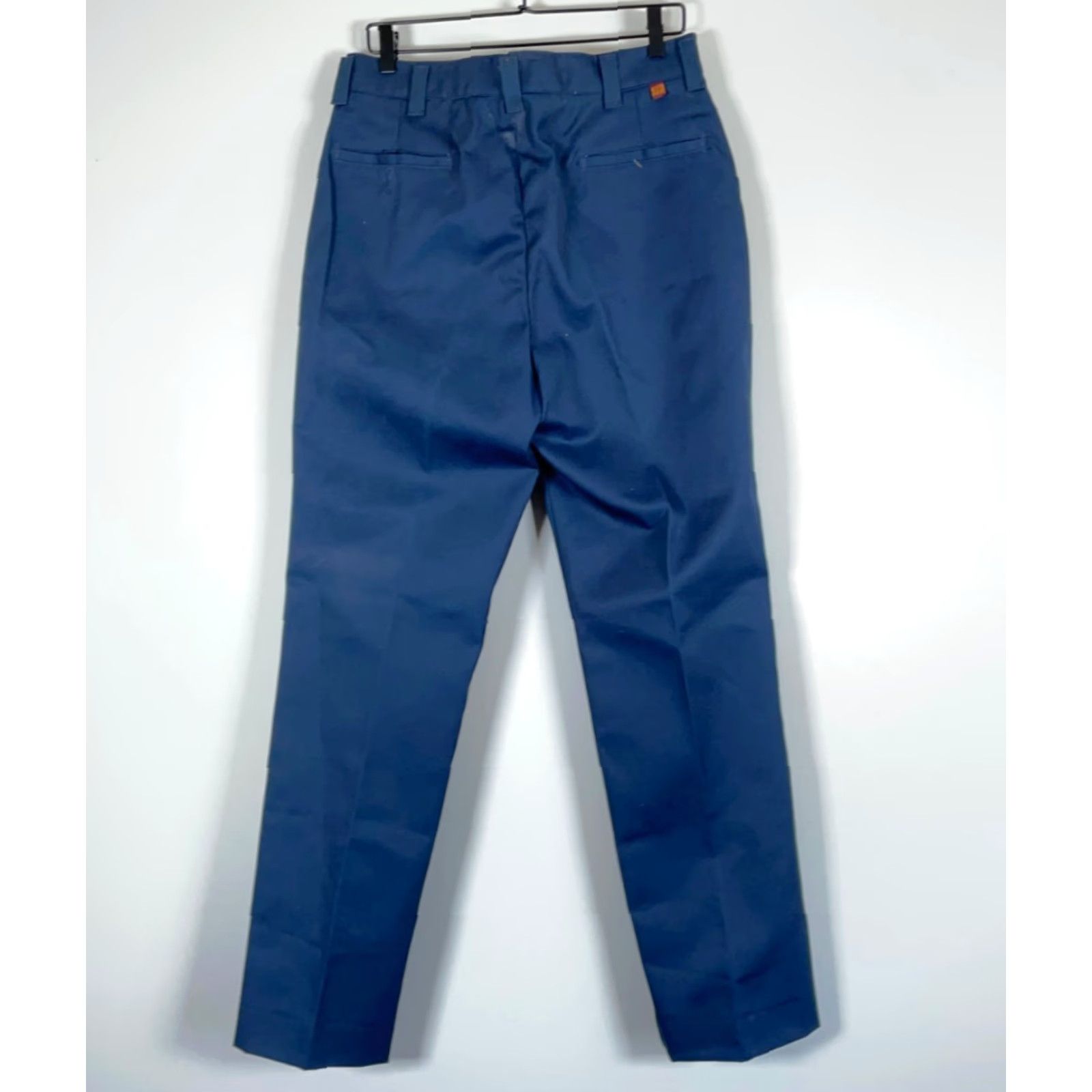 Vintage VINTAGE Ben Ben Pants Shirt? 80s Big Ben Work Pants Men's 33 x 32 Blue Polyester Blend Unworn (33 x 37 Tag) Size US 33 - 2 Thumbnail