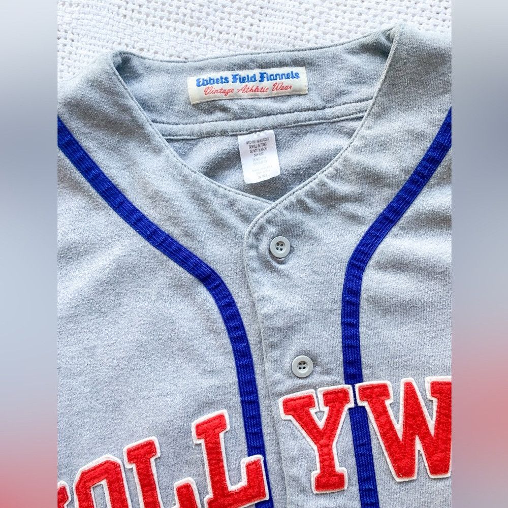 Ebbets Field Flannels Ebbets Field Flannels Hollywood Stars 1945 Jersey XXL Size US XXL / EU 58 / 5 - 2 Thumbnail