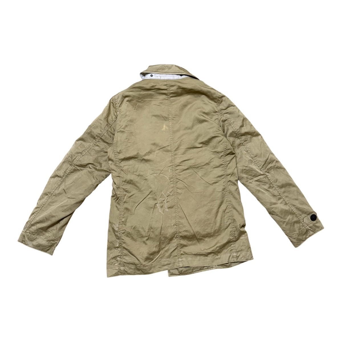 Stone Island 💸Last Drop💸Vintage Archive Stone Island Raso Gommato Size US M / EU 48-50 / 2 - 2 Thumbnail