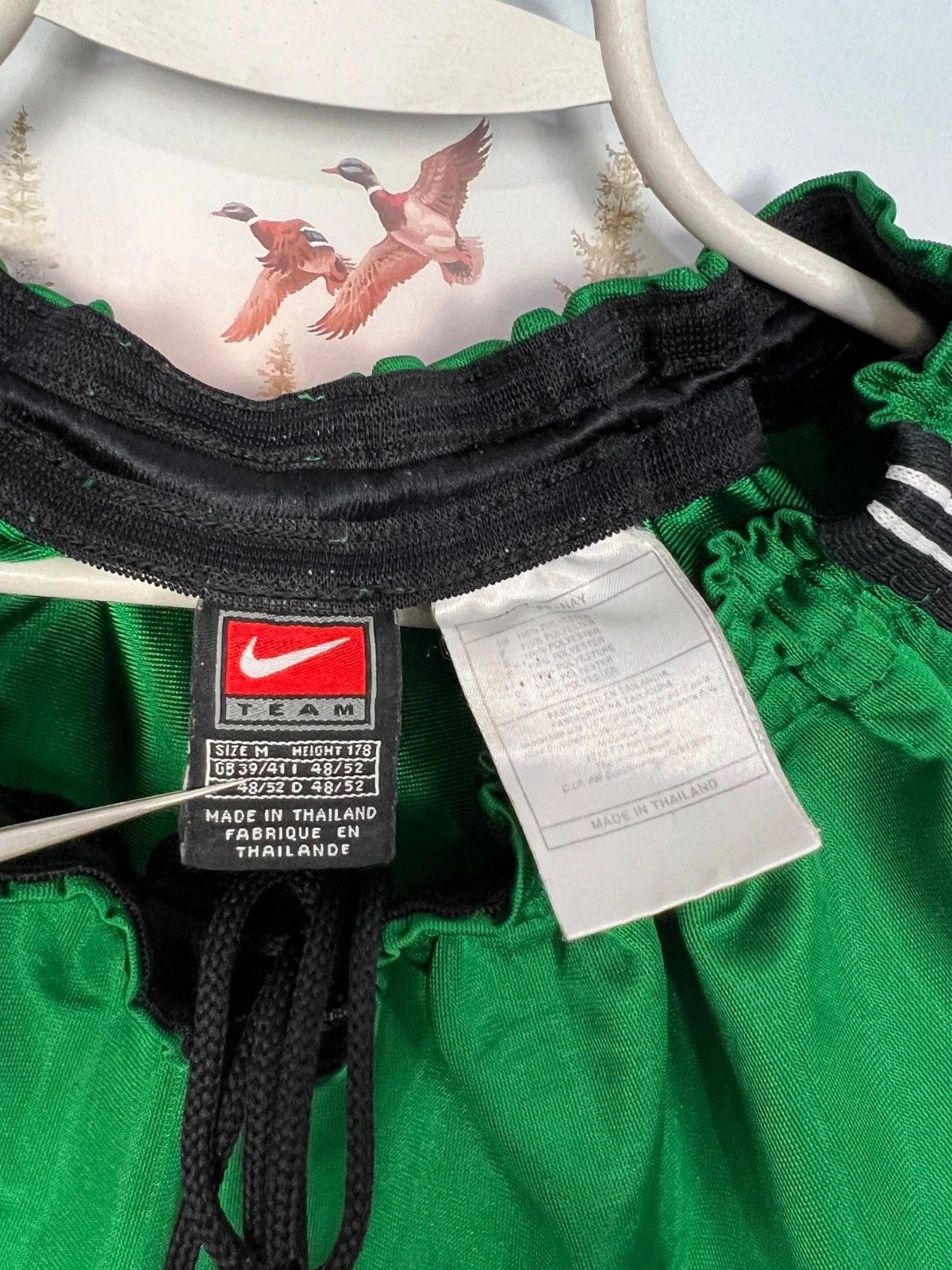 Nike Vintage 90's Nike Nigeria Football Shorts Green Soccer M Size US 32 / EU 48 - 5 Thumbnail