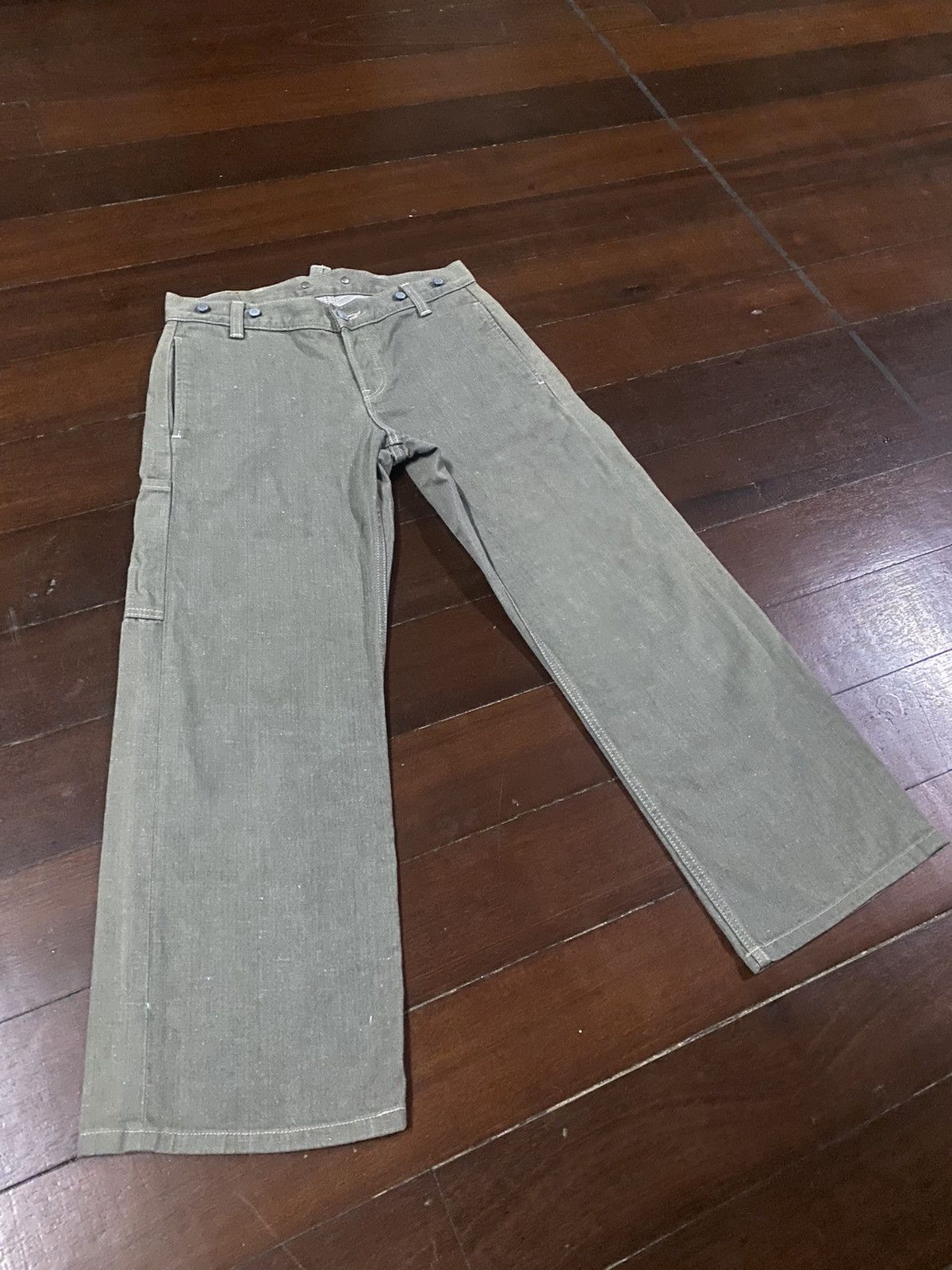 Margaret Howell FIRE 🔥 EDWIN X MARGARET HOWELL CARPENTER WIDE LEG BAGGY Size US 32 / EU 48 - 2 Thumbnail