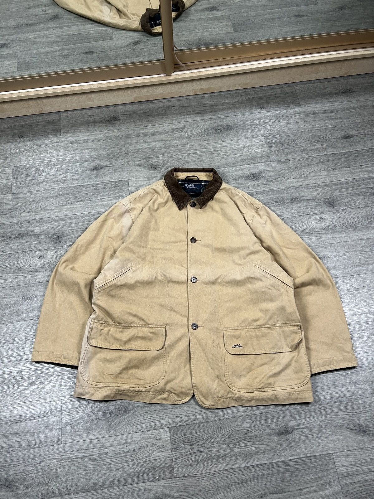 Polo Ralph Lauren VINTAGE POLO RALPH LAUREN FIELD HUNTING MILITARY COAT JACKET Size US XL / EU 56 / 4 - 1 Thumbnail