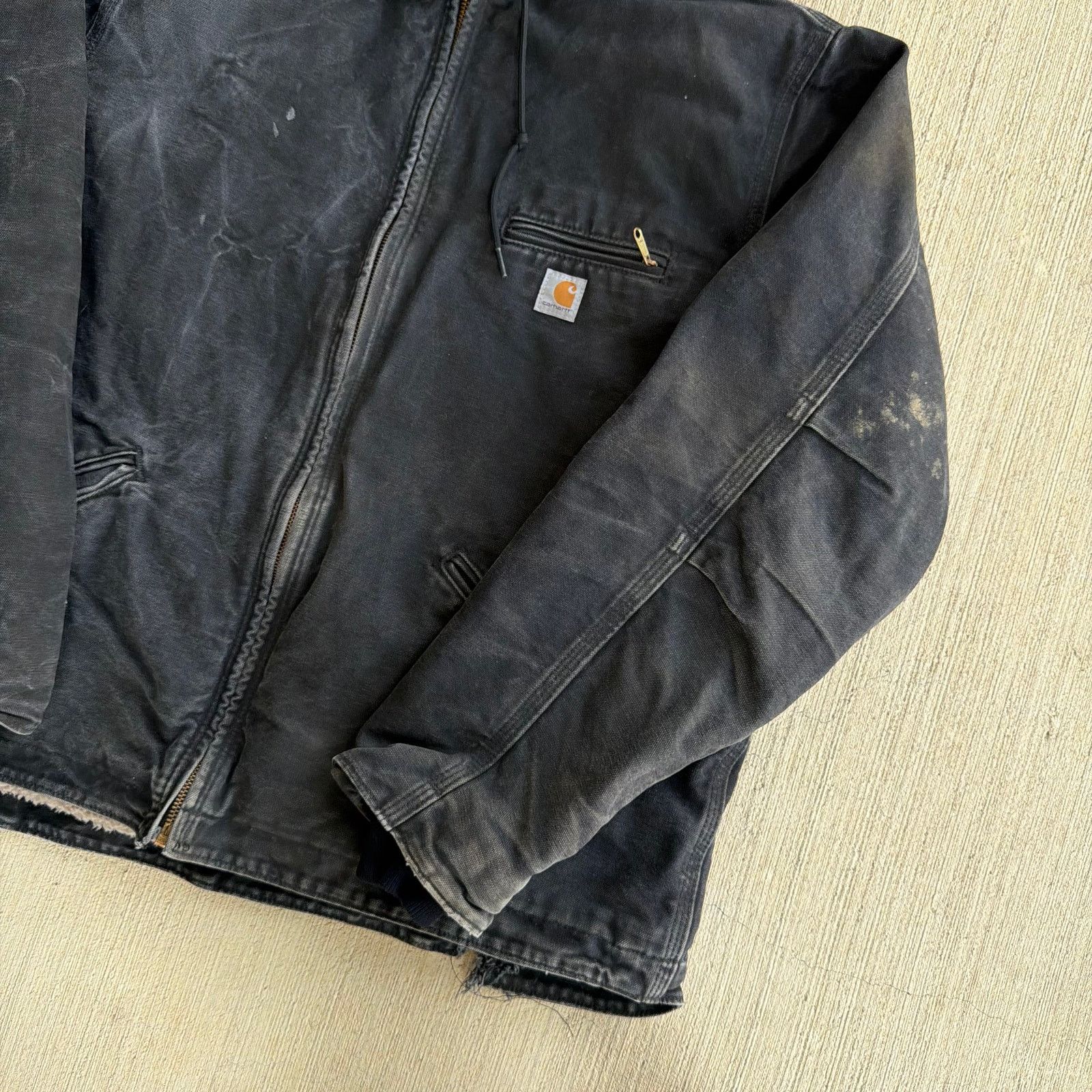 Carhartt × Vintage Carhartt WOMENS WJ141 black Sierra hooded work wear jacket Size US XL / EU 56 / 4 - 4 Thumbnail