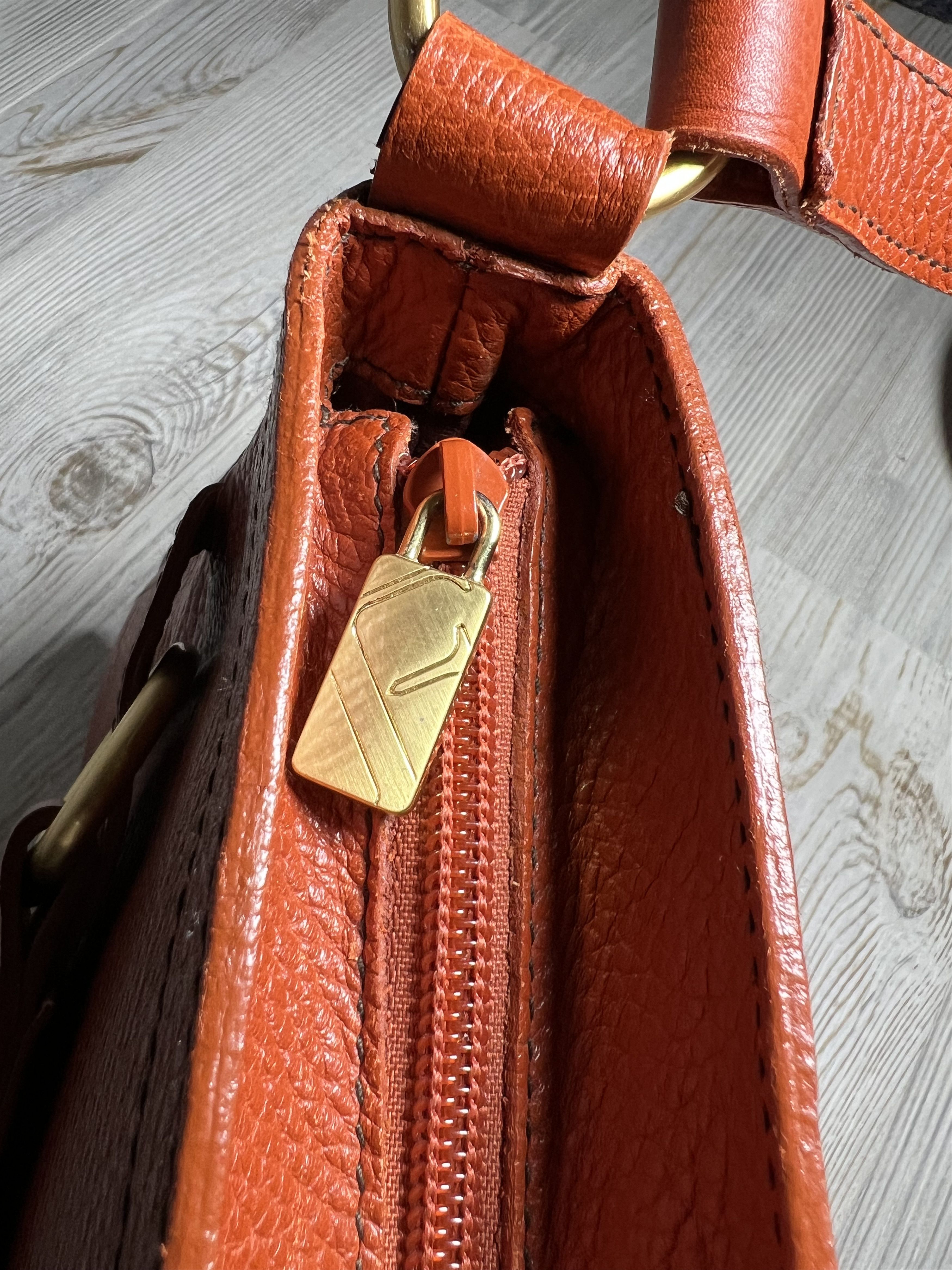 Furla Furla Brown Leather Shoulder Bag Handbag Size ONE SIZE - 17 Thumbnail