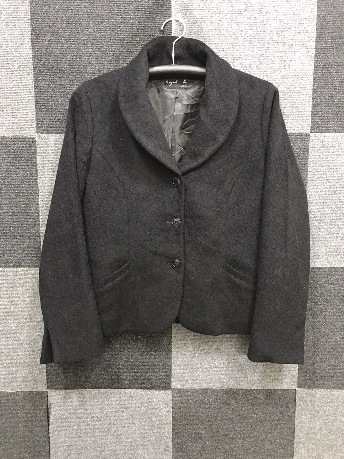 Agnes b Shawl Collar Blazer