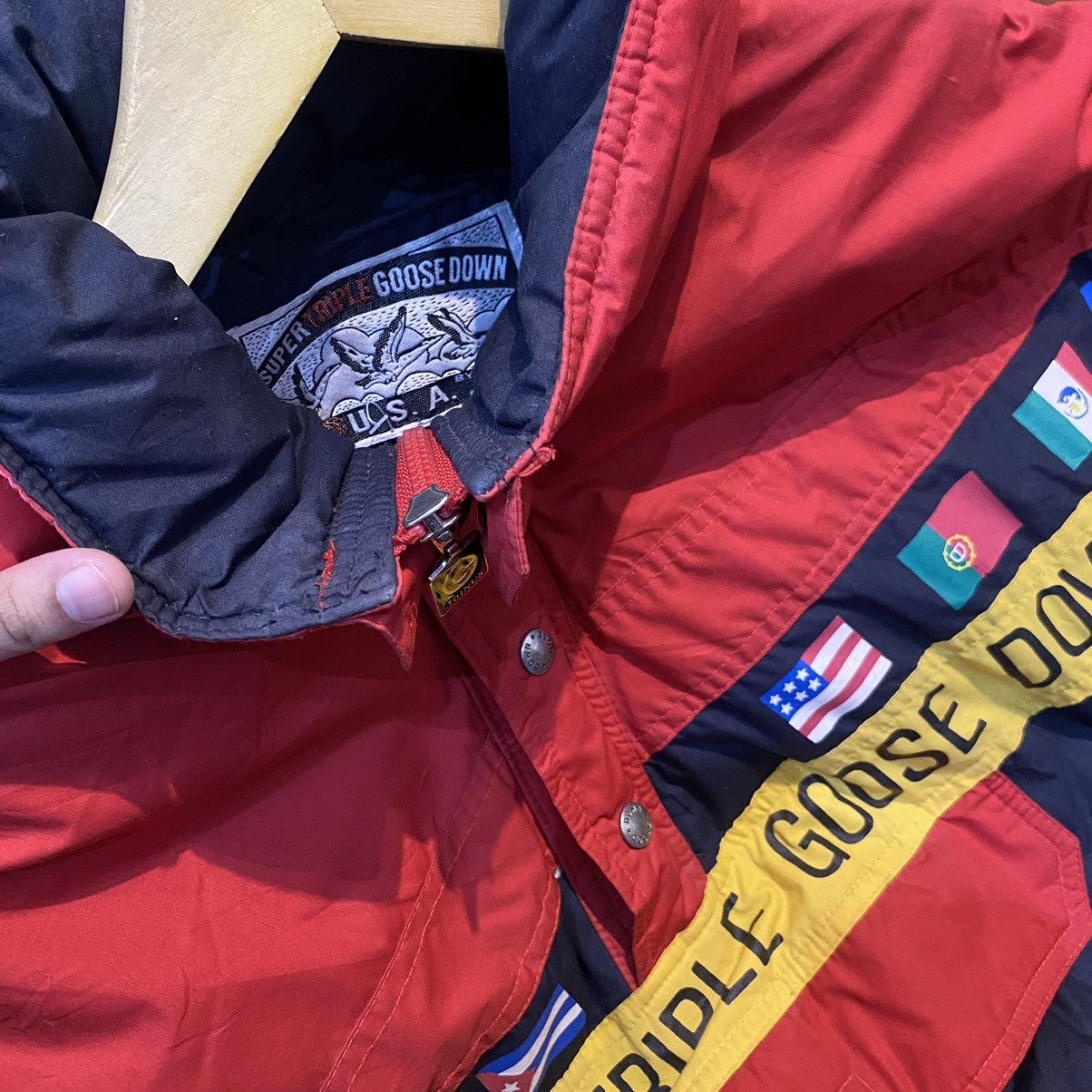 Vintage vintage super triple goose Size US XL / EU 56 / 4 - 4 Thumbnail
