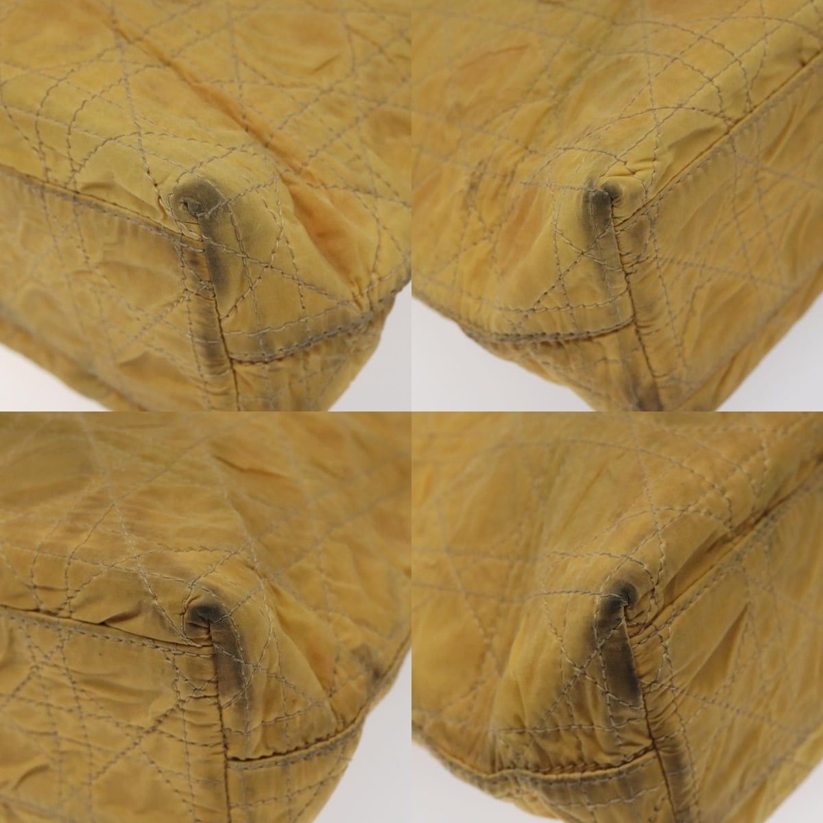 Dior DIOR Canage Shoulder Bag Nylon Yellow Size ONE SIZE - 10 Thumbnail