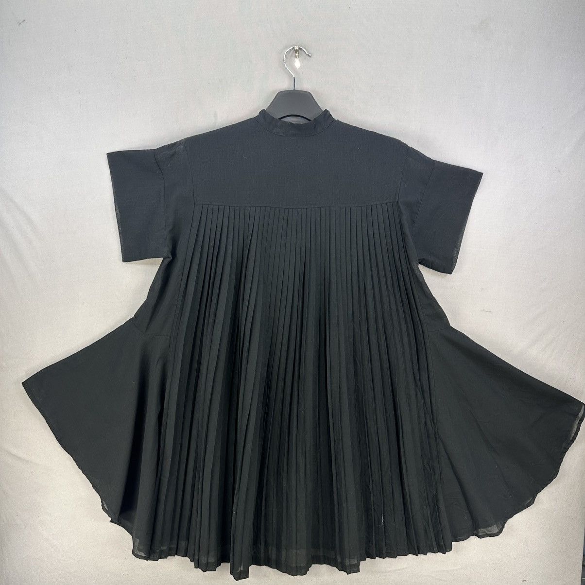 Kenzo Kenzo Japan Pleated Flowy Pullover Blouse Black Size L / US 10 / IT 46 - 5 Thumbnail