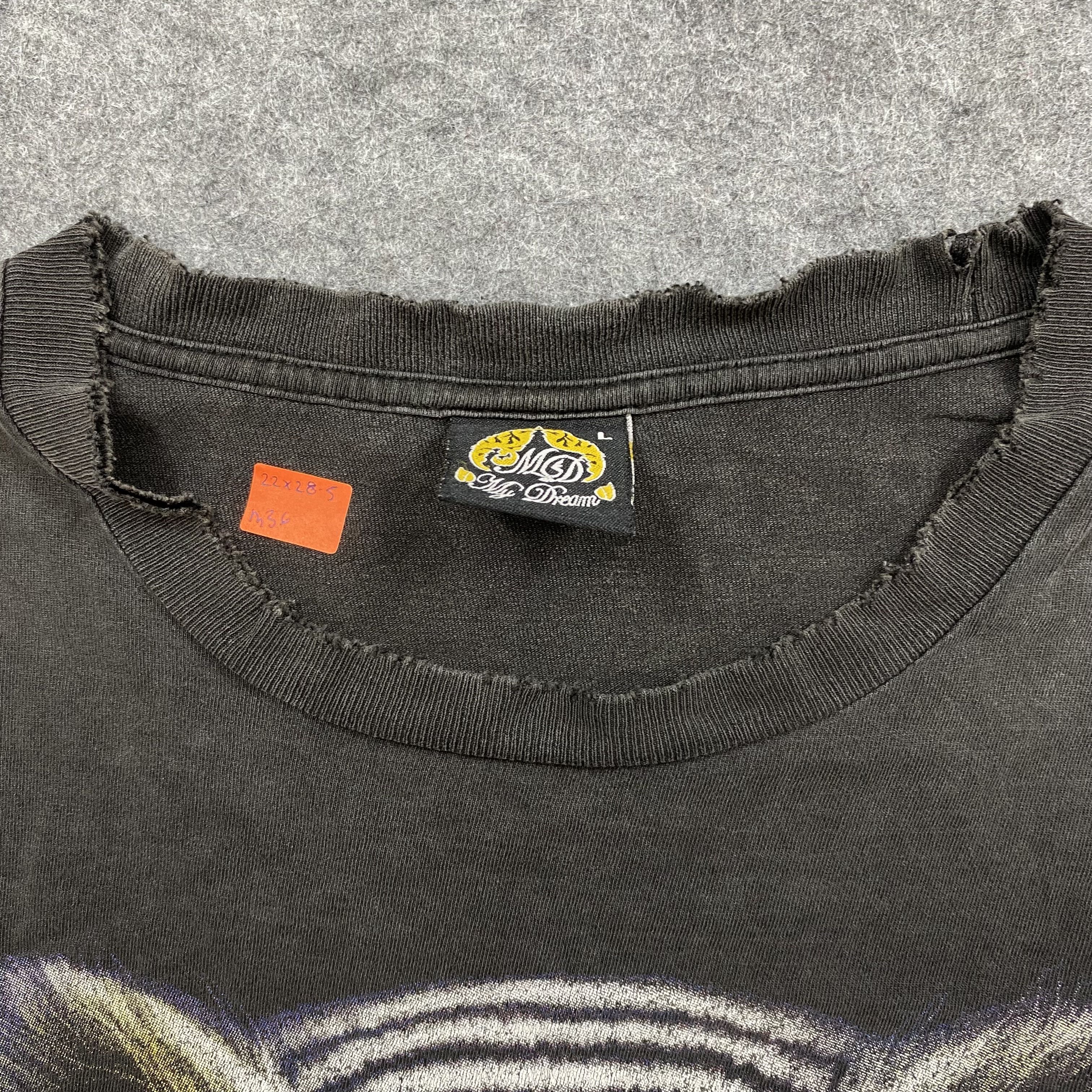 Vintage Vintage Distressed Tiger thailand tshirt-M036 Size US L / EU 52-54 / 3 - 7 Thumbnail