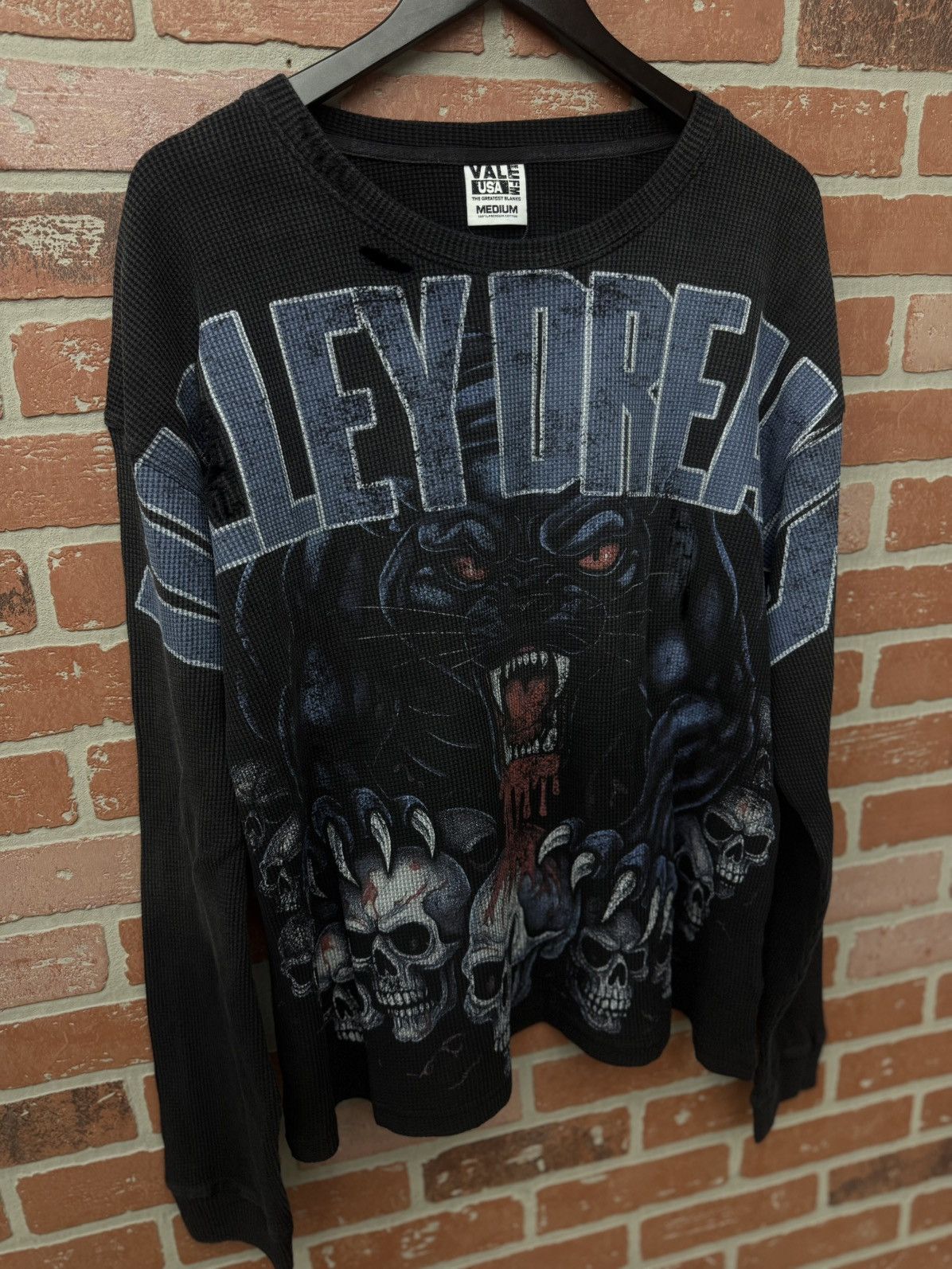 Vale Valley Cat Long Sleeve Shirt Size M (NEW) Size US M / EU 48-50 / 2 - 1 Thumbnail