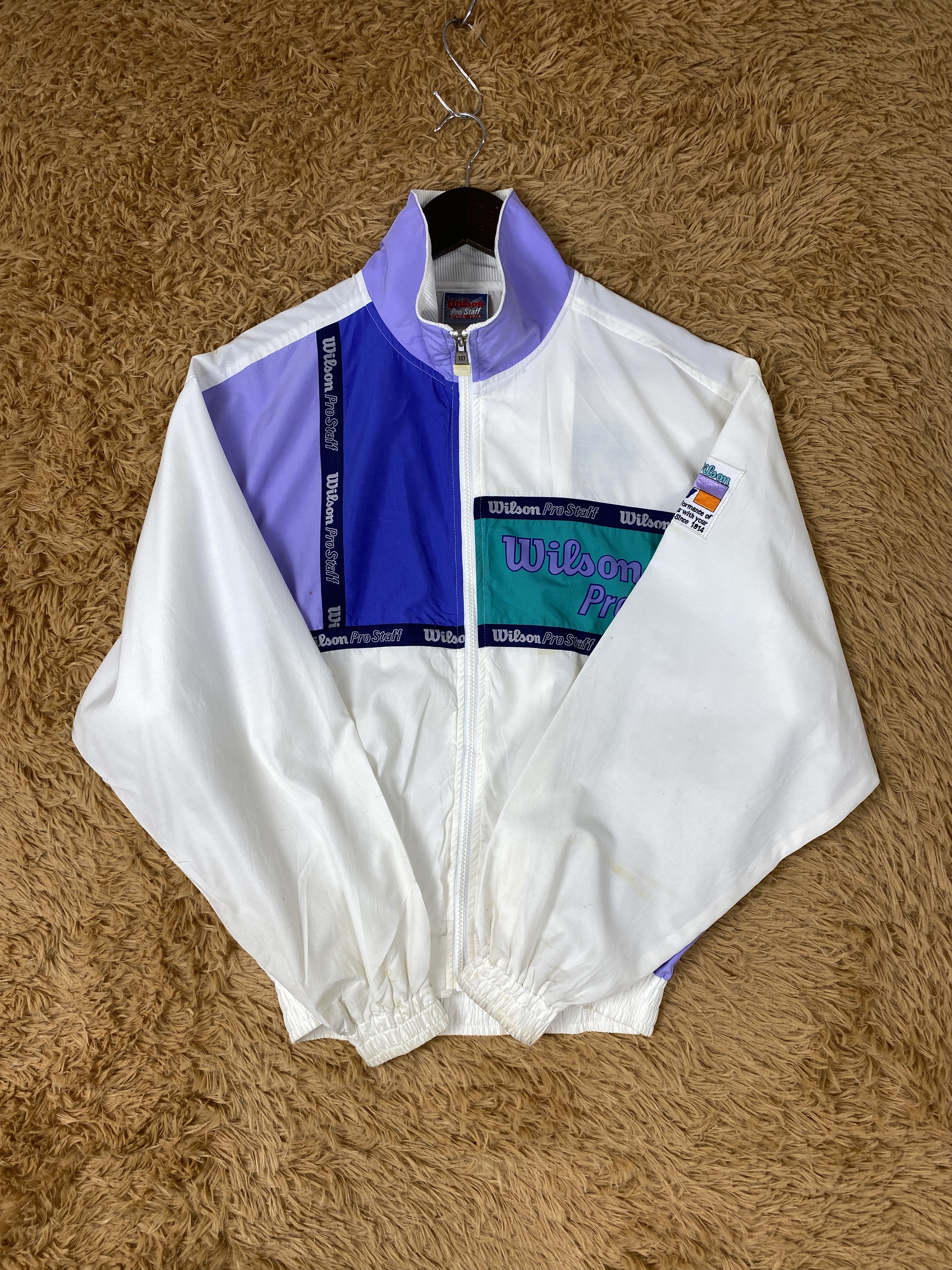Vintage Vintage 90s Wilson Tape on Jacket J1999 Size US M / EU 48-50 / 2 - 7 Thumbnail