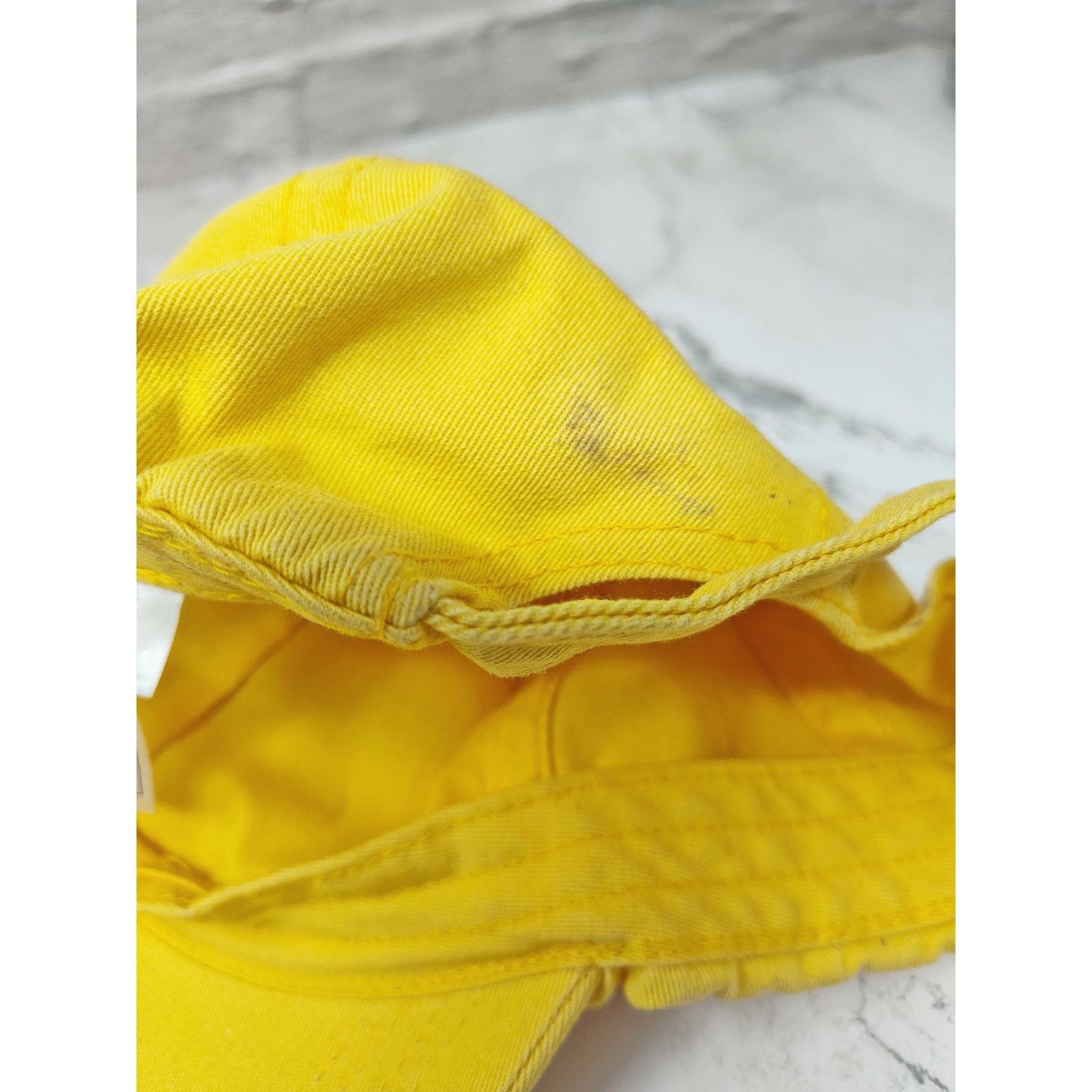 Disney Disneyland Muted Yellow Baseball Cap Well Worn & Retro Style Size ONE SIZE - 6 Thumbnail