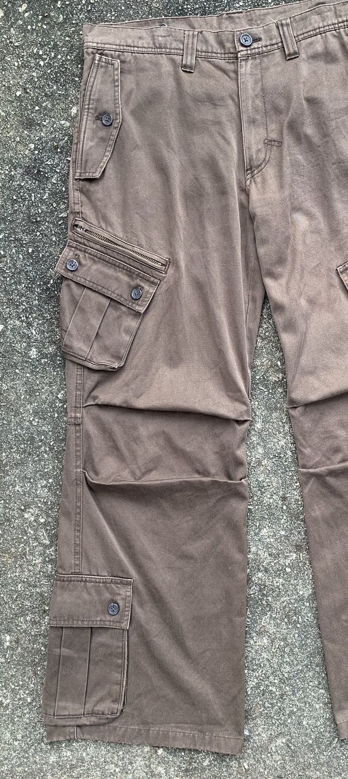 Japanese Brand × Tornado Mart Rare Tornado Mart Multipocket Flare Cargo Pants Size US 33 - 8 Thumbnail