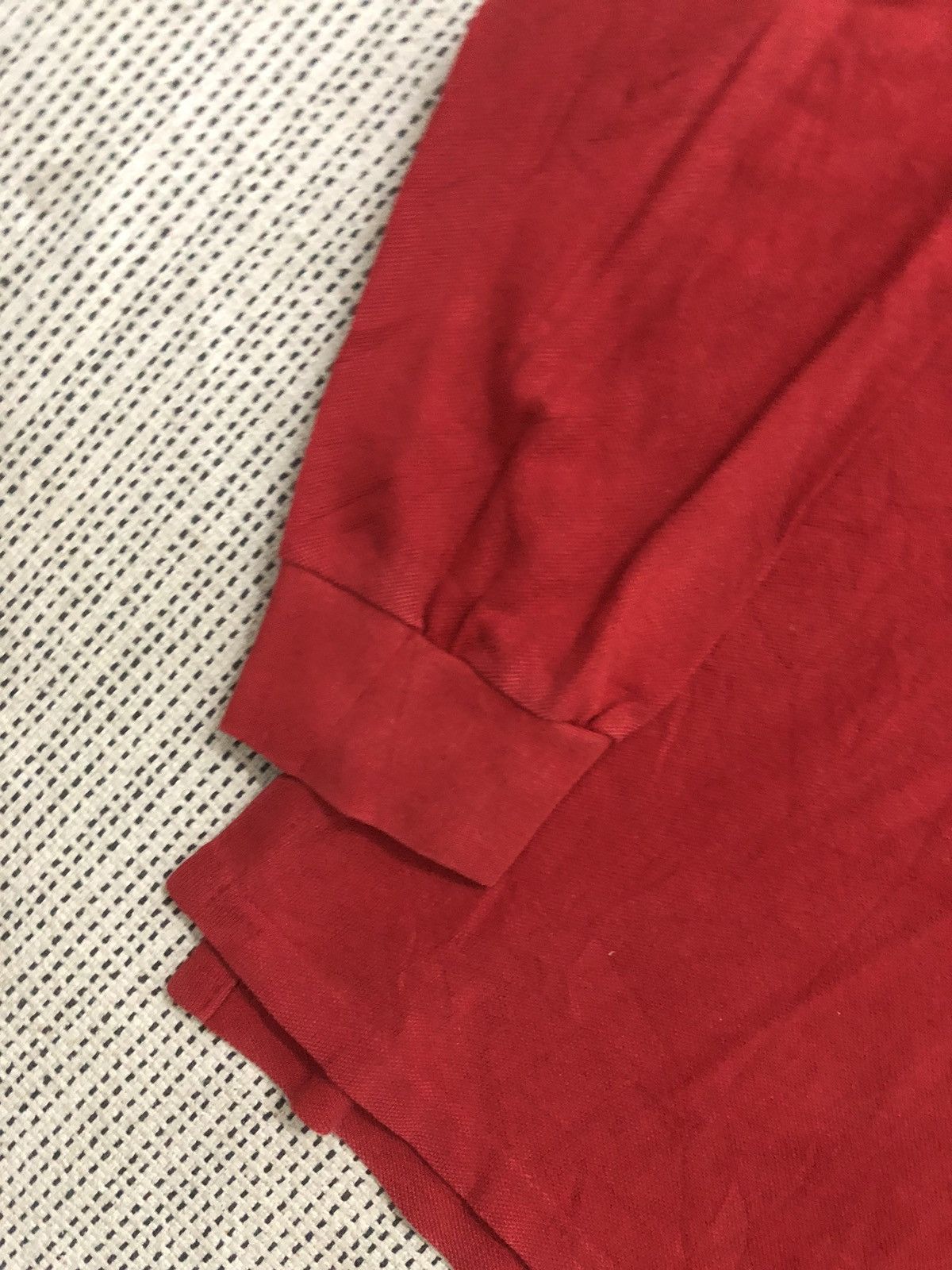 Nike × Vintage Vintage y2k Nike Swoosh red long sleeve Size US XL / EU 56 / 4 - 4 Thumbnail