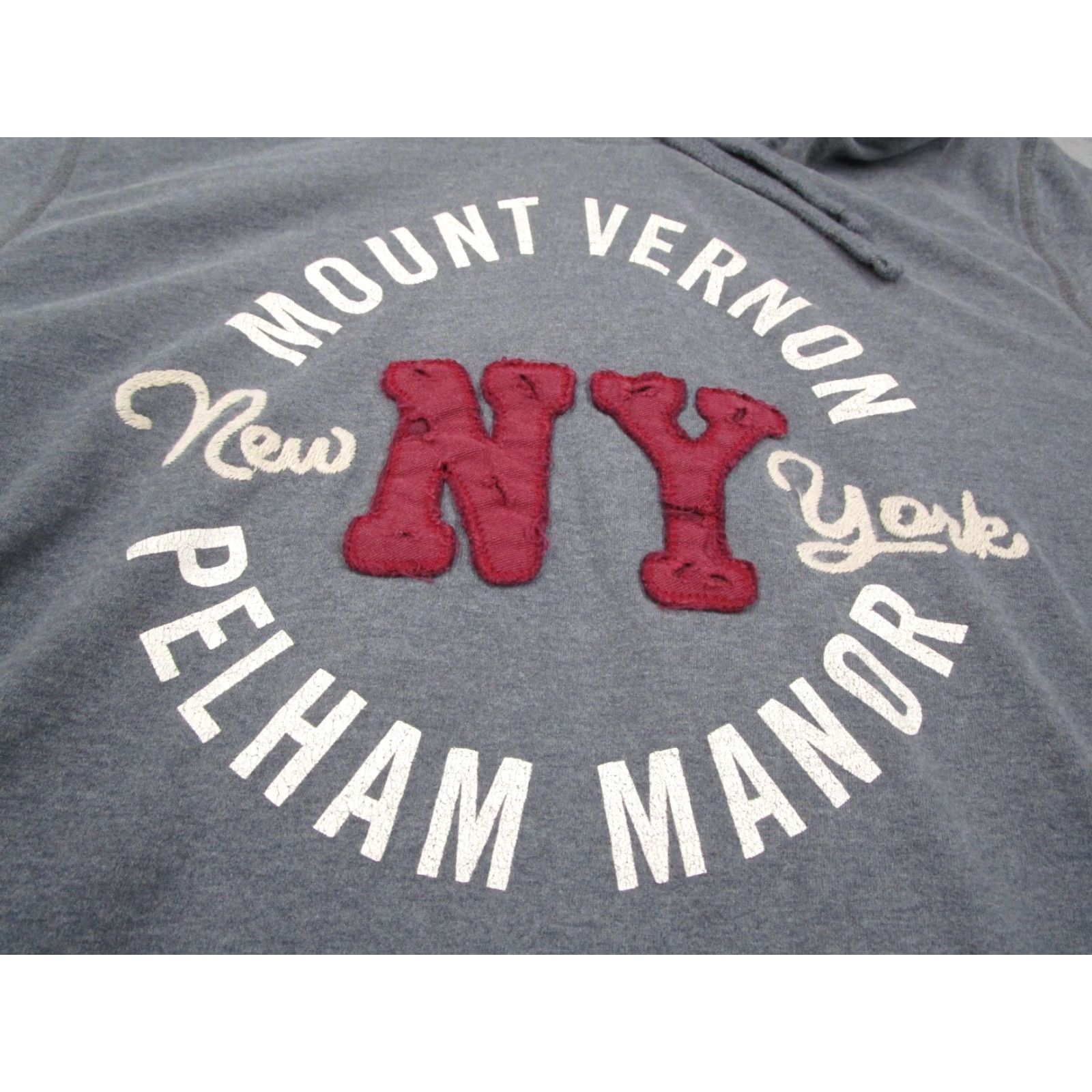 Scotch & Soda SCOTCH & SODA Hoodie Mens Large Gray Mount Vernon Pelham Manor NY Pullover Size US L / EU 52-54 / 3 - 2 Thumbnail