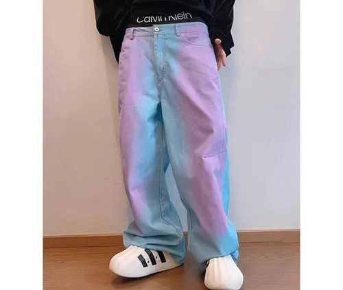 Other Trendy Gradient Baggy Jeans Size US 30 / EU 46 - 6 Thumbnail