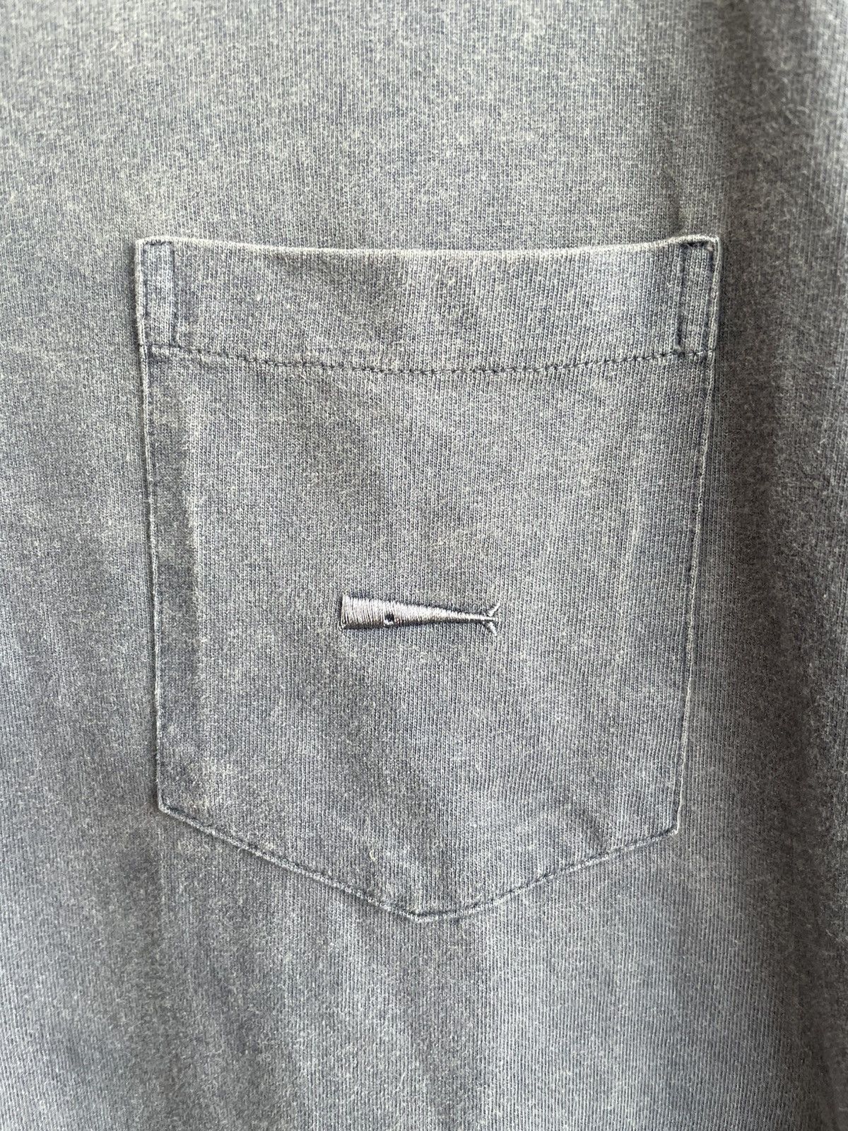 Descendant DESCENDANT JAPAN CETUS PIGMENT DYE FADED BLACK POCKET SHIRT Size US M / EU 48-50 / 2 - 4 Thumbnail