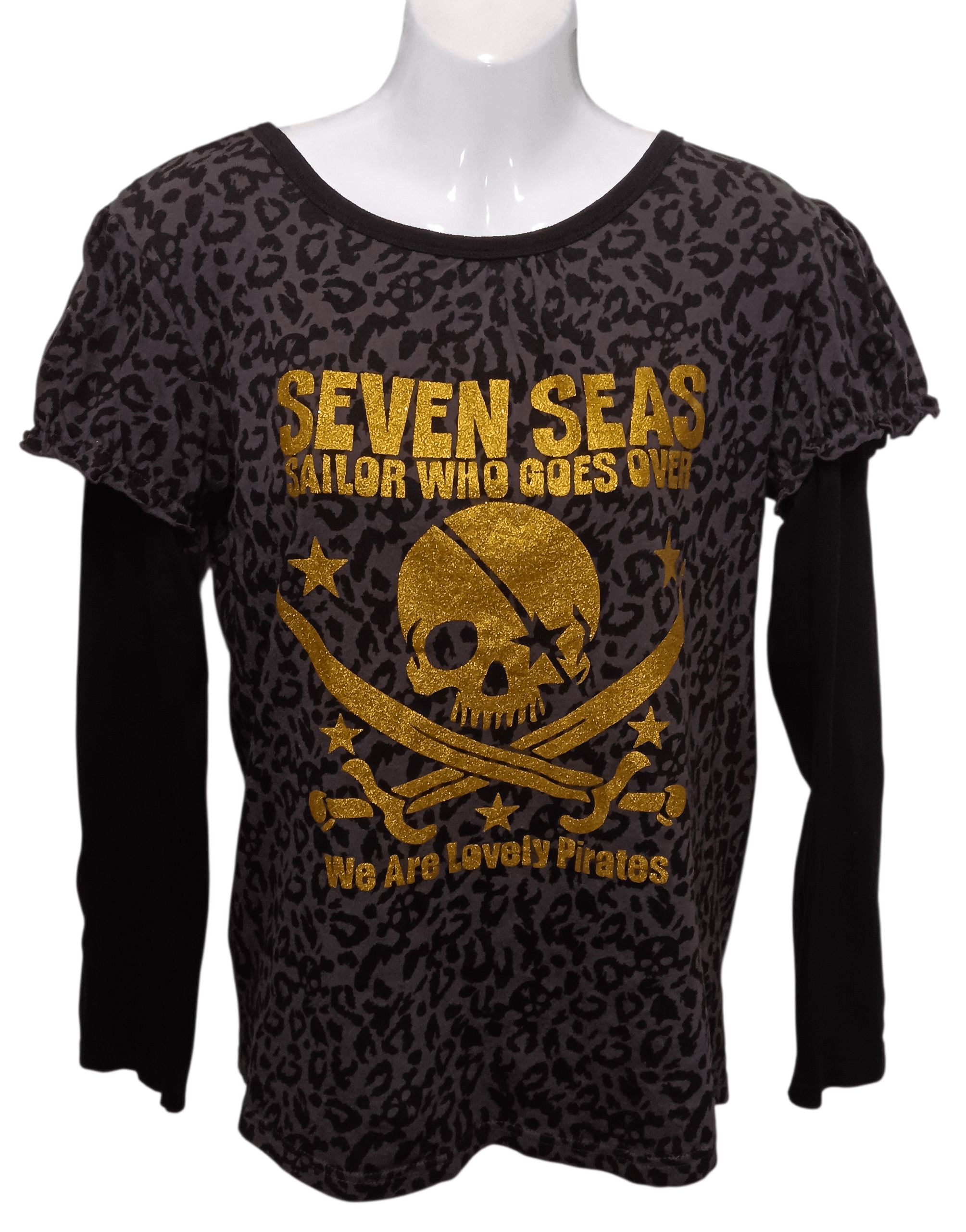Beaumere BEAUMERE ROWER GIRL LEOPARD OVP SHIRT Size M / US 6-8 / IT 42-44 - 1 Thumbnail