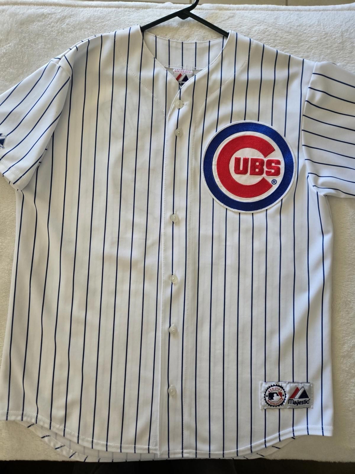 Majestic CHICAGO CUBS SORIANO #12 Size L Baseball MLB JERSEY USA MADE Size ONE SIZE - 2 Thumbnail