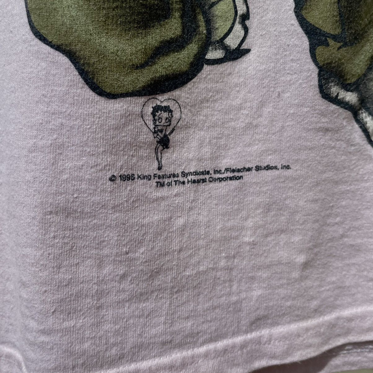 Vintage 🇺🇸VINTAGE 1996 BETTY BOOP HIP HOP MIRROR CARTOON NUDE T-SHIRT Size S / US 4 / IT 40 - 5 Thumbnail