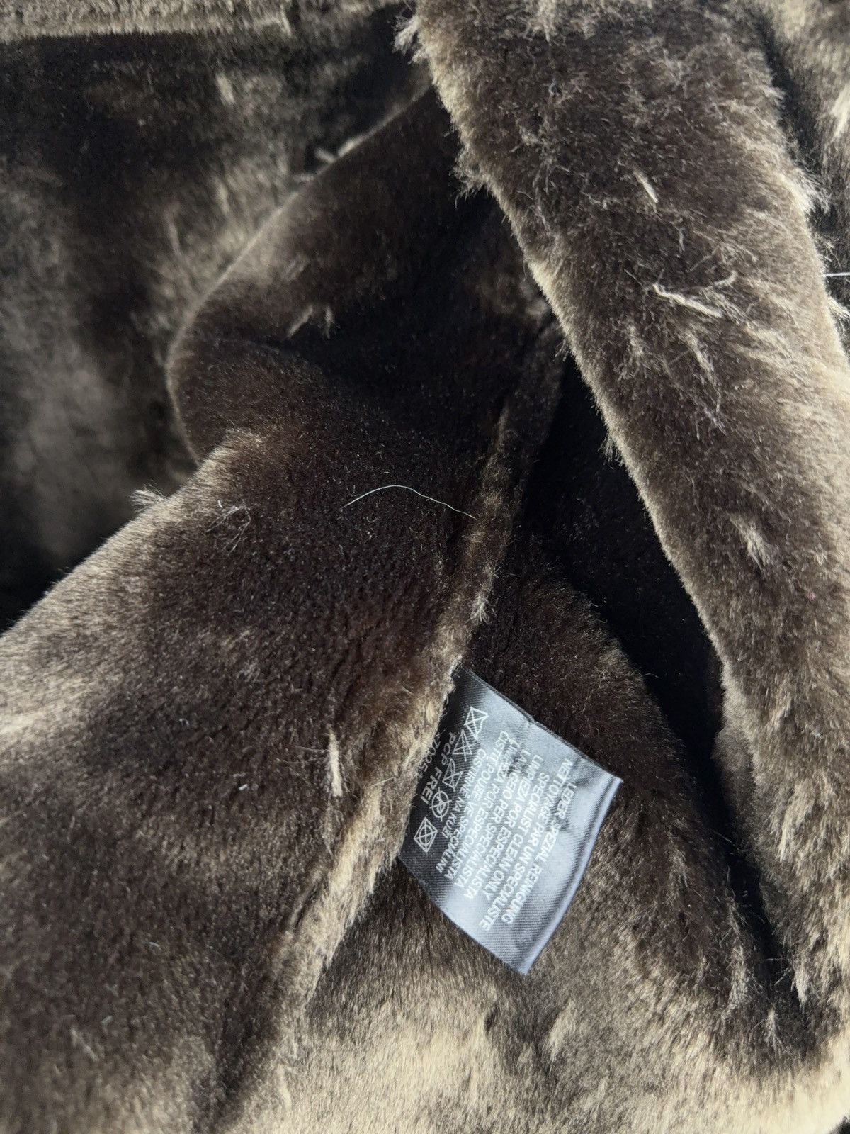 Gypsy Retro 00s Gipsy Brown Shearling Suede Leather Jacket Women S Size S / US 4 / IT 40 - 15 Thumbnail