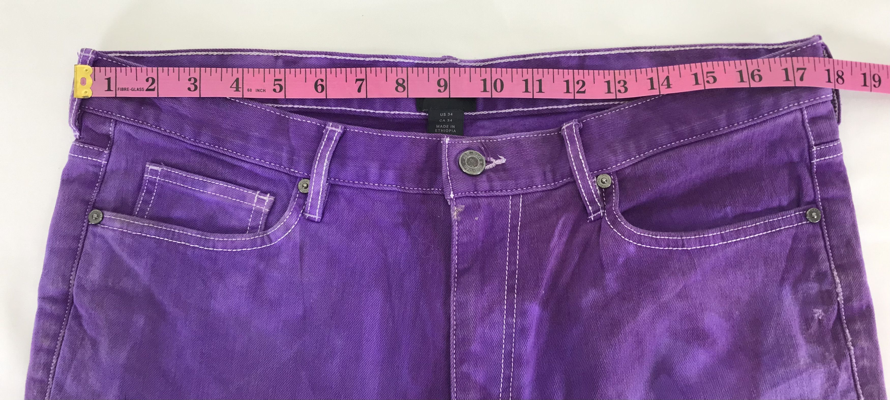 H&M H&M Custom Joker Ambivalence Jeans Size US 34 / EU 50 - 17 Thumbnail