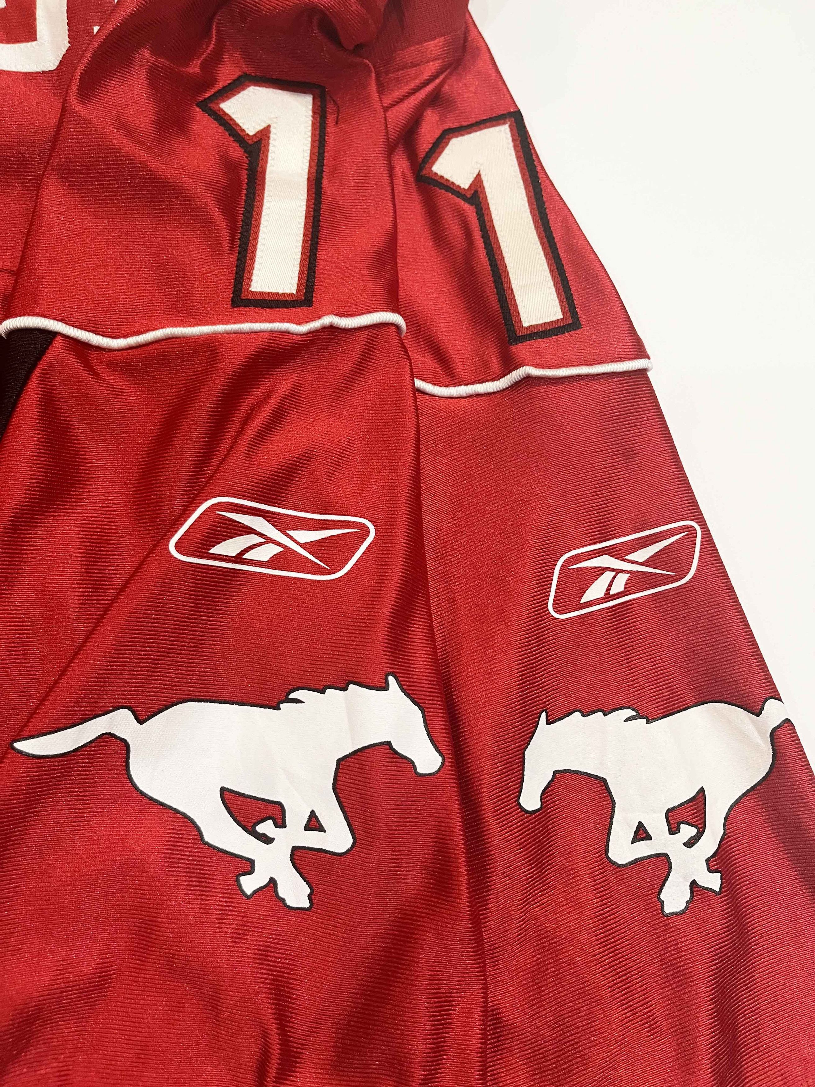 Reebok Reebok CFL Calgary Stampeders BURRIS #1 Football Jersey Size US S / EU 44-46 / 1 - 5 Thumbnail