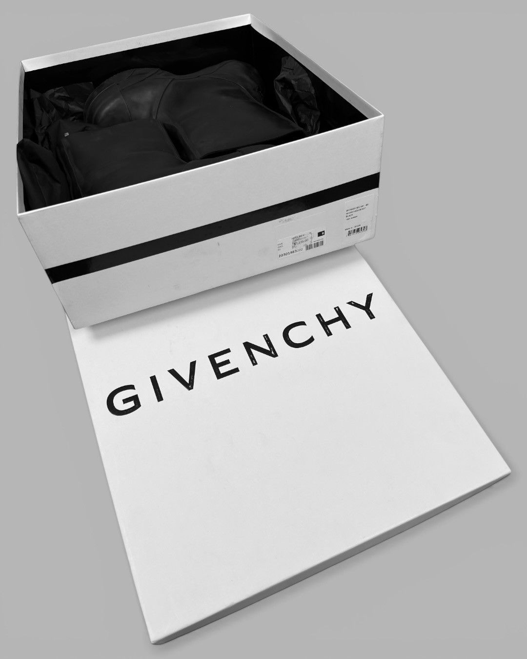 Givenchy SS2023 Givenchy By Mathew M Williams Rubber Ankle Boots Size US 8.5 / EU 41-42 - 12 Thumbnail