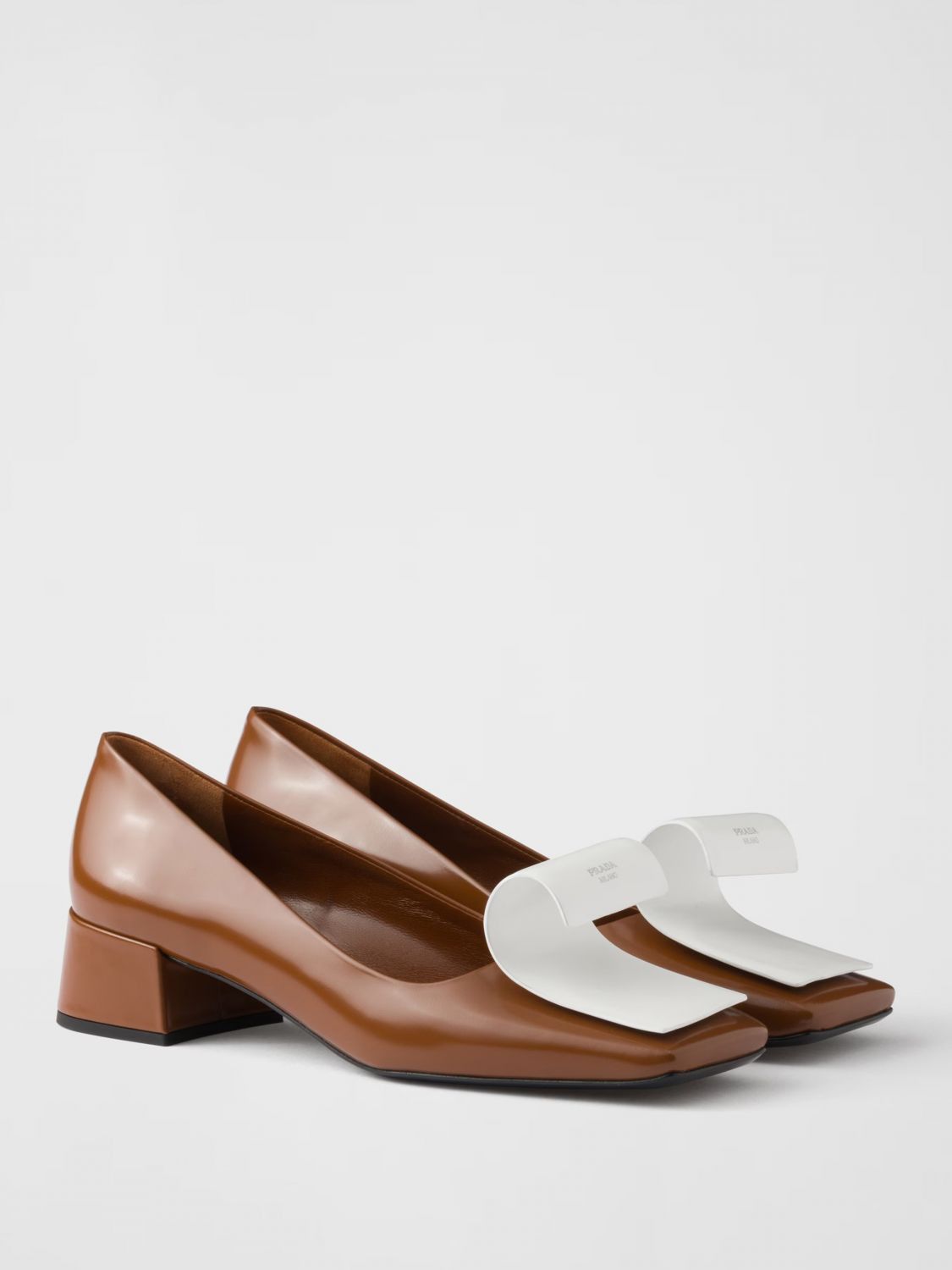 Prada Prada Pump Woman Tobacco Size US 11 / IT 41 - 1 Preview